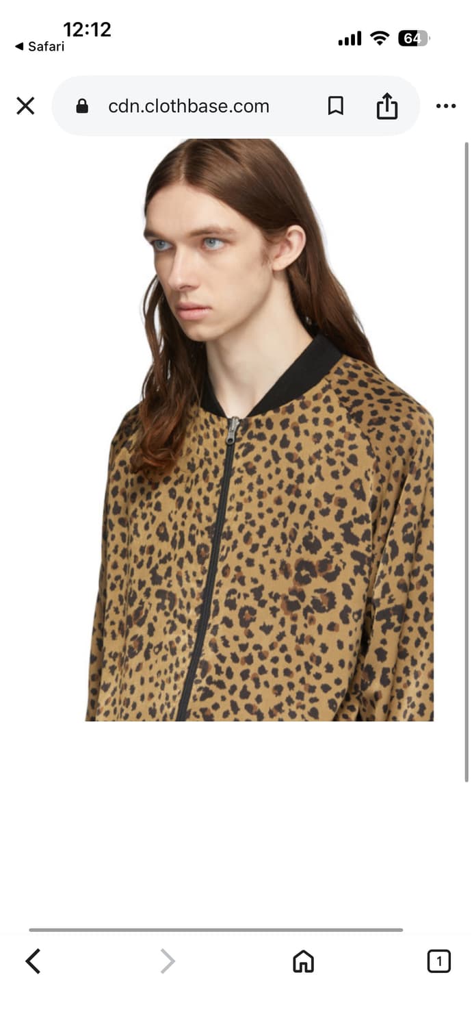 니들스 레오파드 리버시블 트렉자켓 상품이미지1