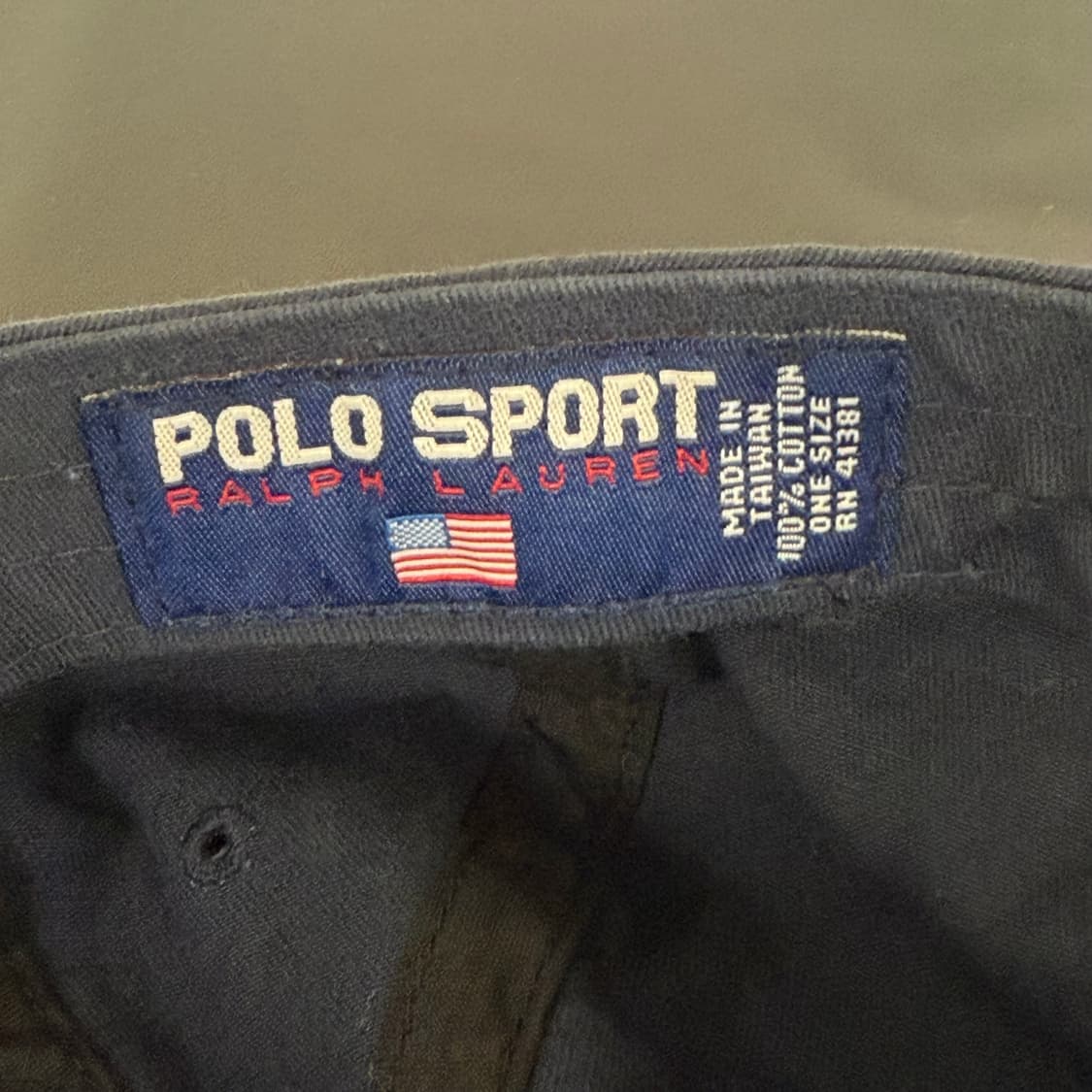 폴로 스포츠 스펠아웃 미국 성조기 네이비 볼캡 상품이미지6