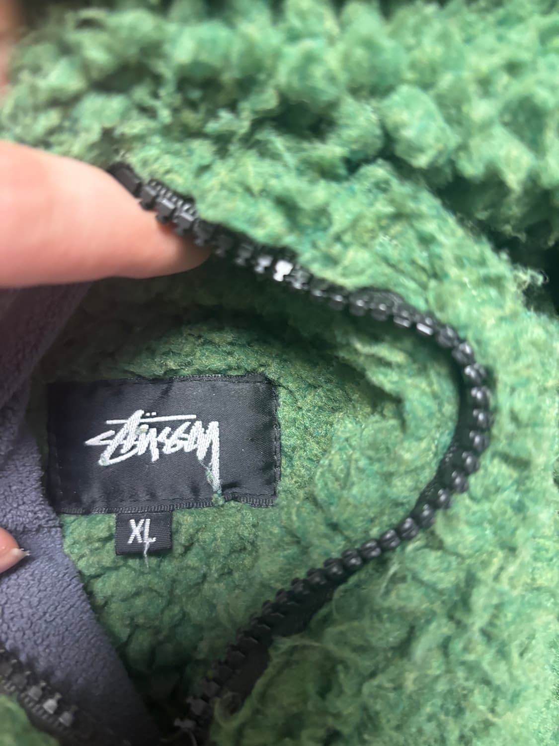 스투시 8볼 쉐르파 자켓 xl 상품이미지3