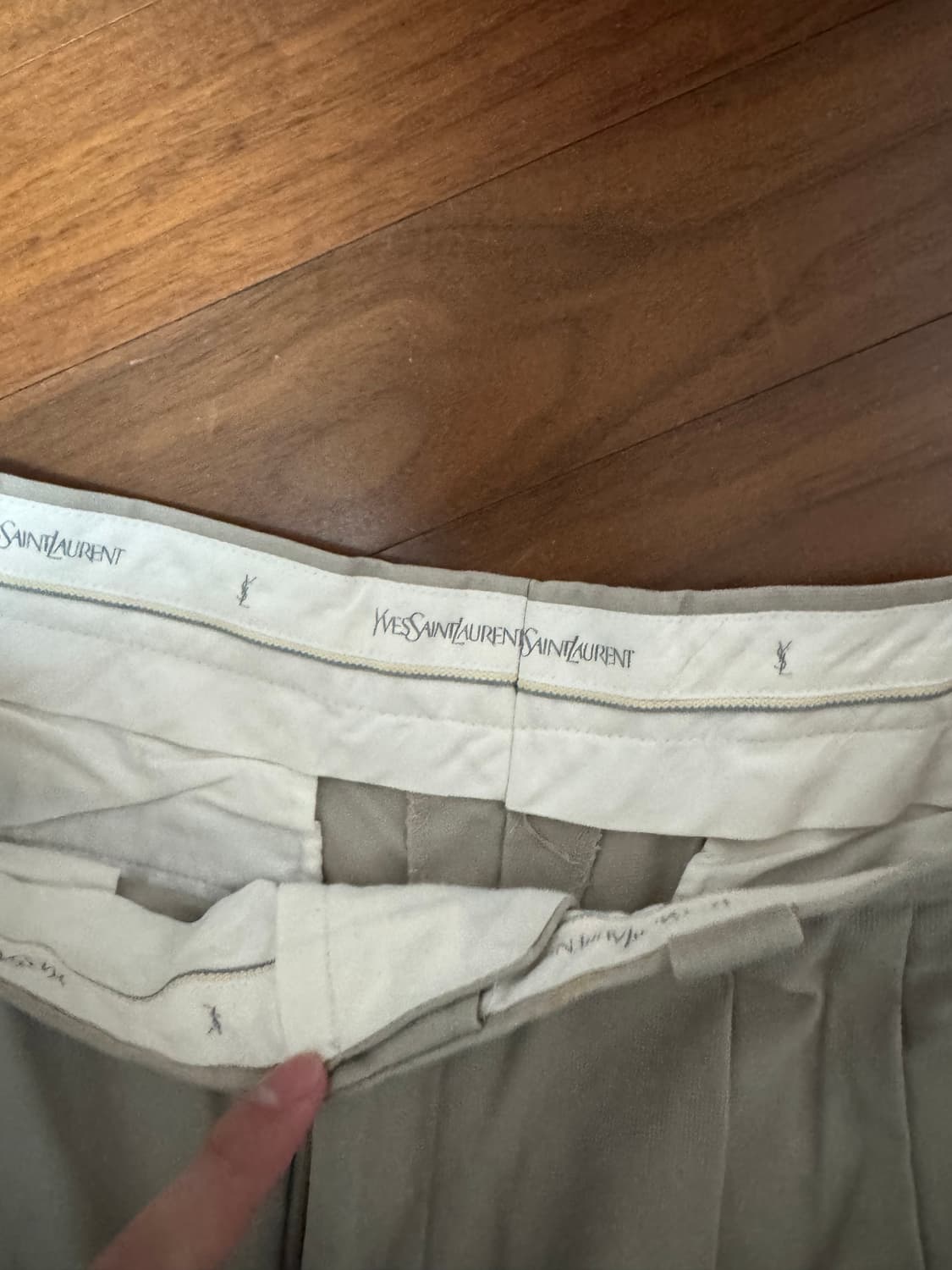 90s 입생로랑 치노팬츠  상품이미지2