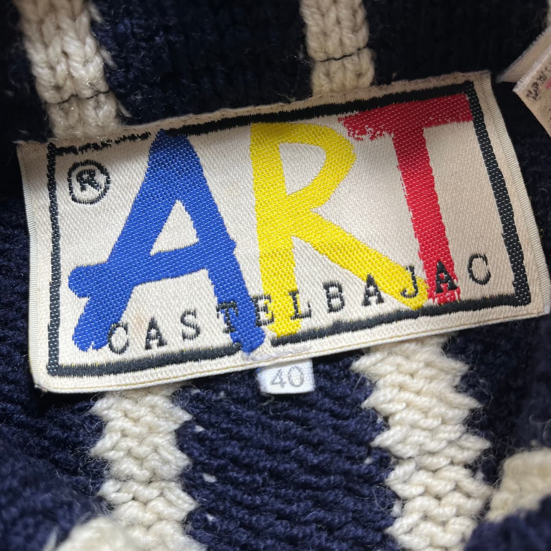 JC CastelBajac 카스텔바작 볼레로 울 니트 집업(40) 상품이미지2