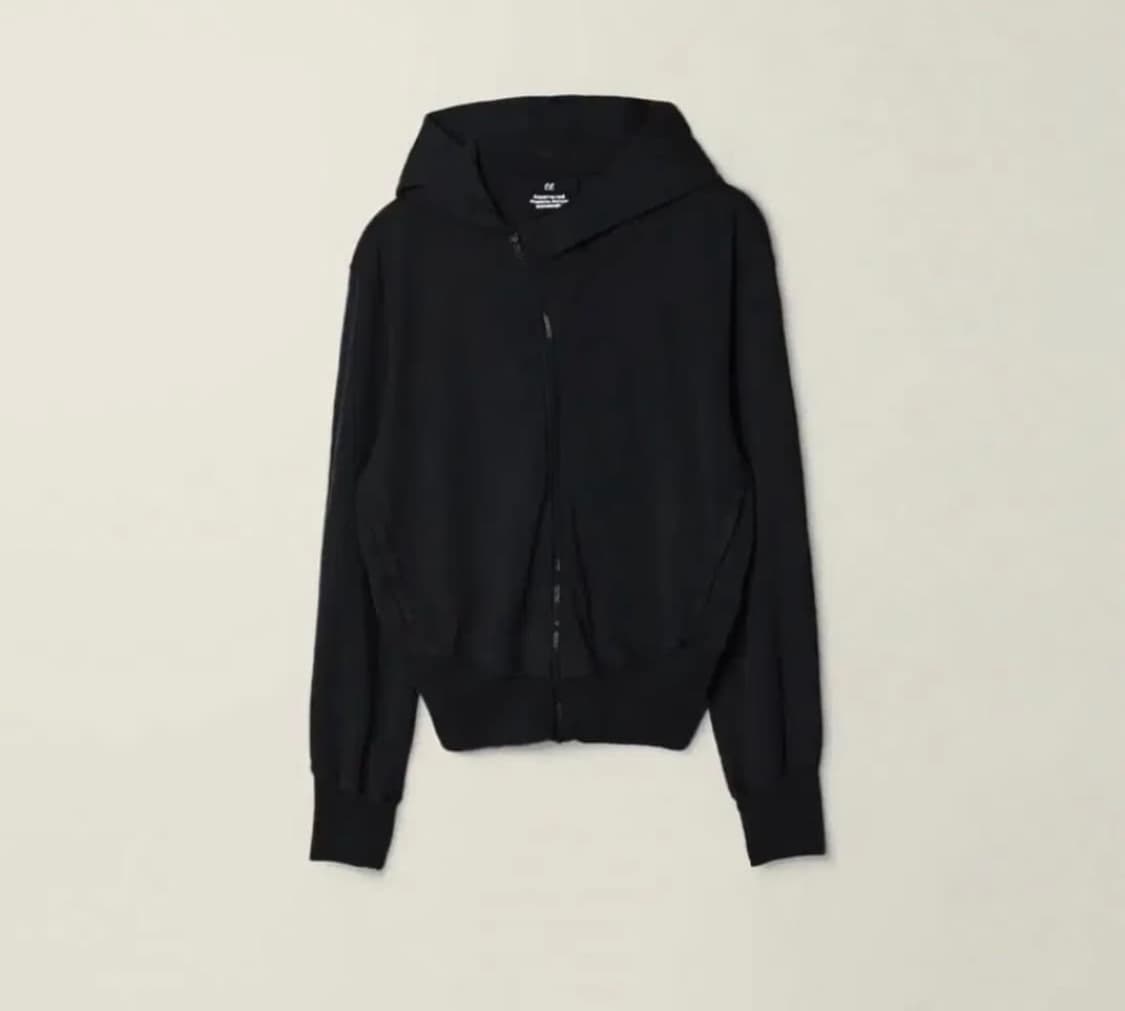 ee 커브드 후드집업 XL 상품이미지1