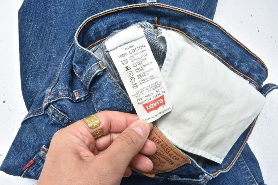 00S 리바이스 508 청바지 하드페이드 데님팬츠 32 N0895 상품이미지4