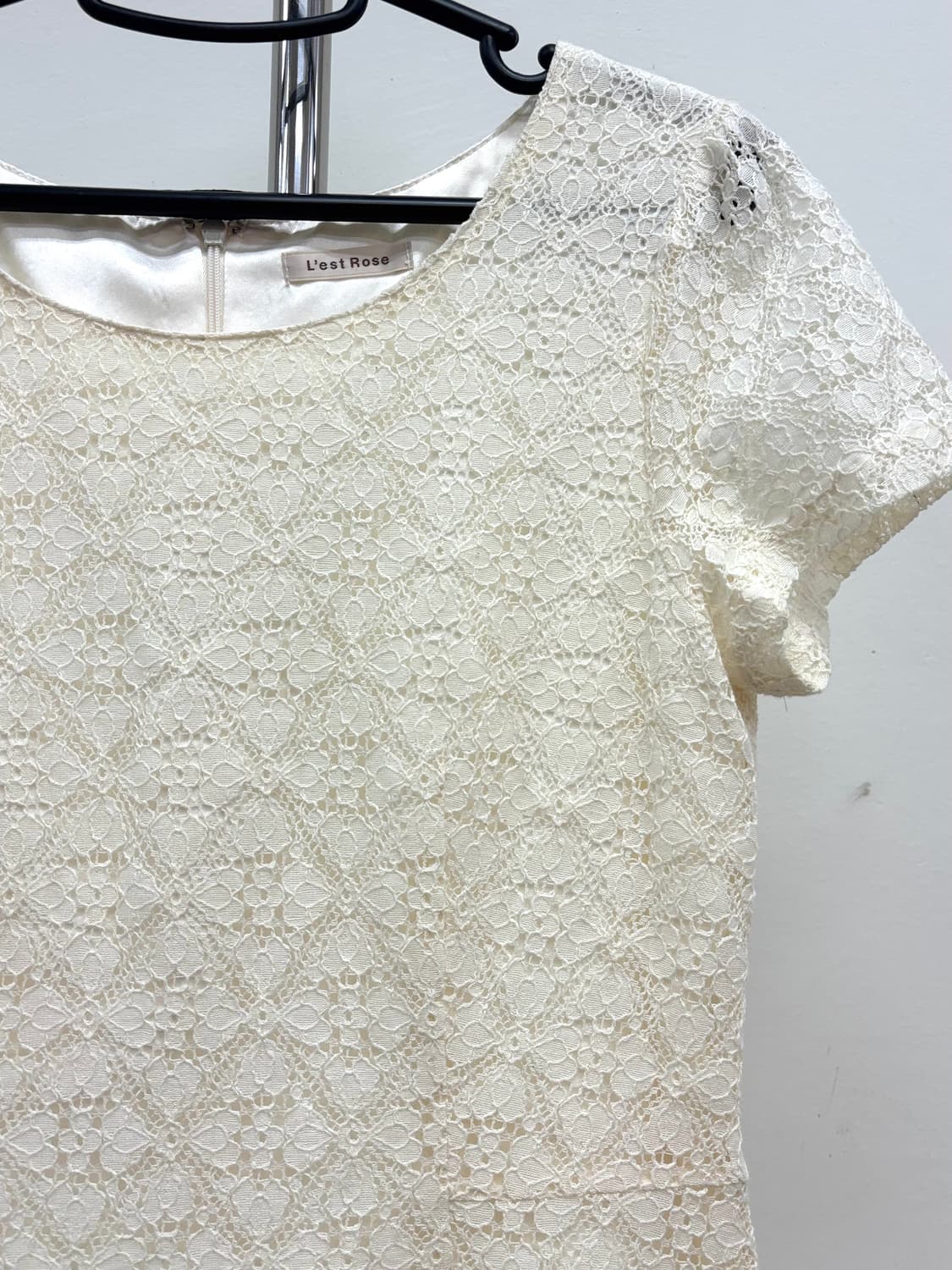 빈티지 아이보리 원피스 상품이미지6