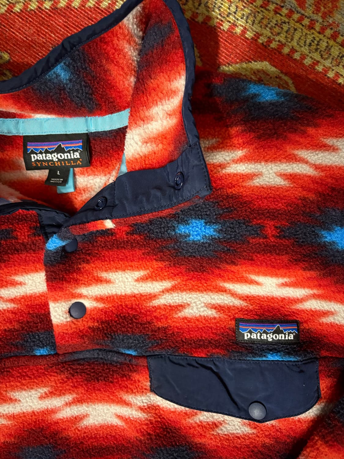 파타고니아 신칠라 스냅 풀오버 상품이미지2