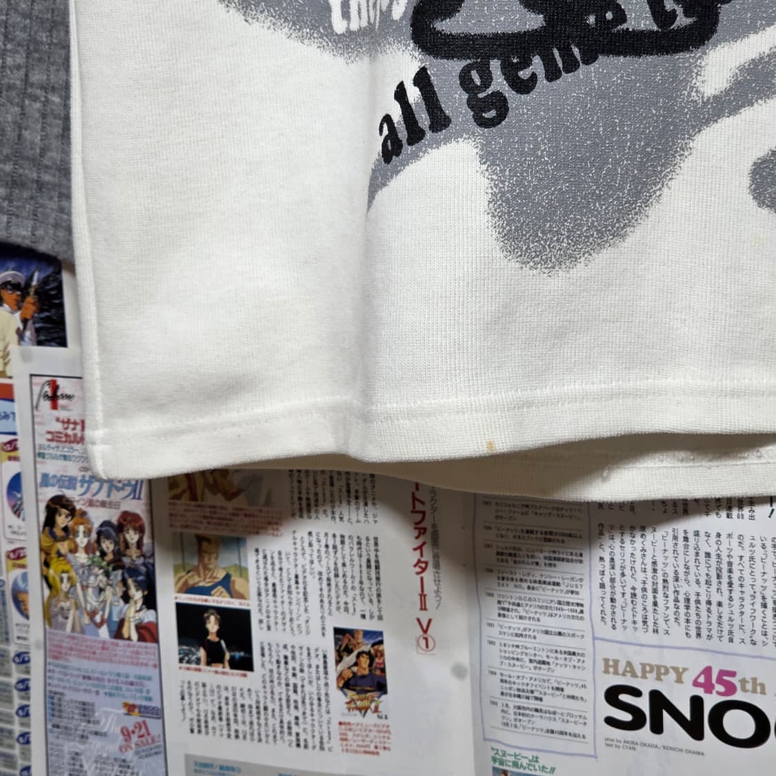 빈티지 펑크 레터링 나그랑 롱슬리브 상품이미지4