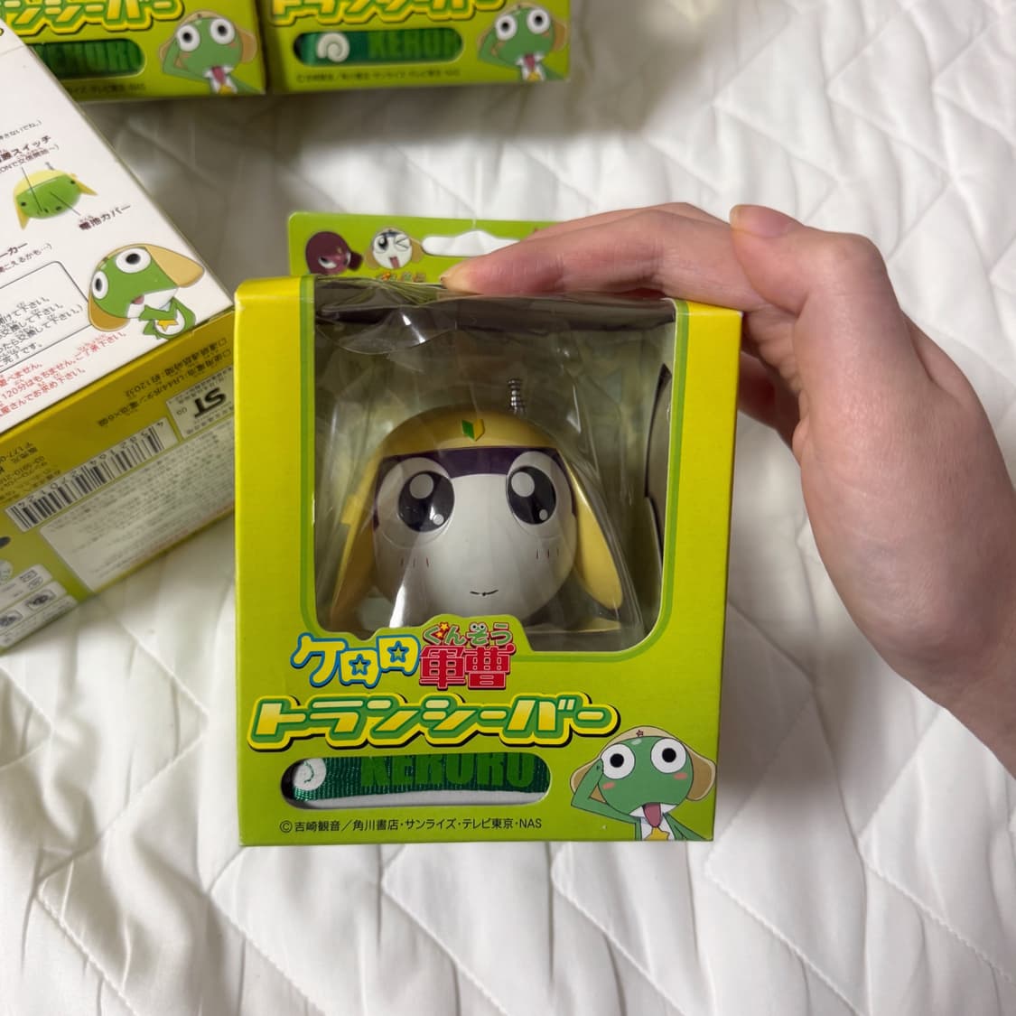 케로로 무전기 워키토키 고전완구 개구리중사 피규어 장난감 캐로로 상품이미지4