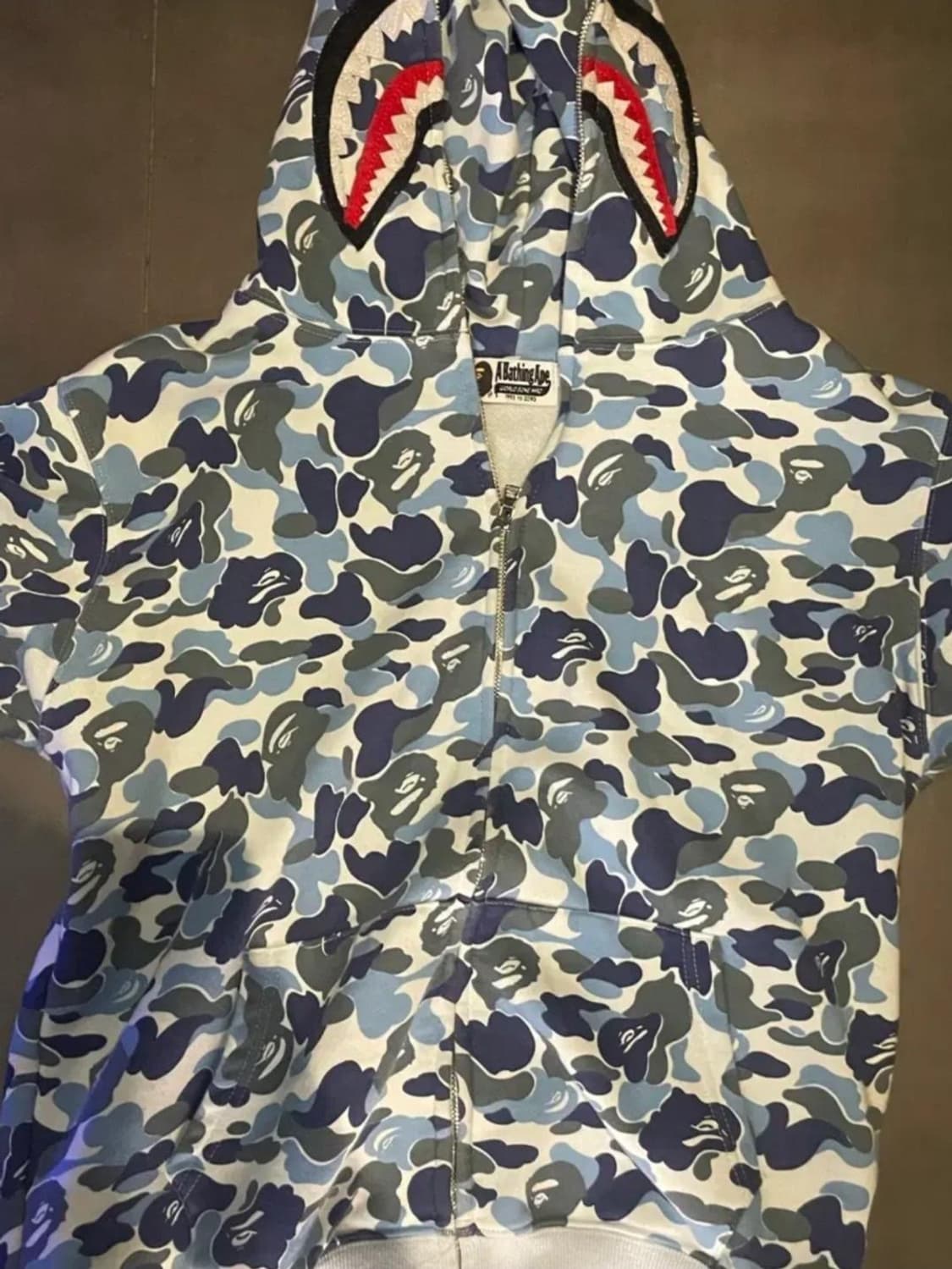 베이프 청계 샤크 후드집업 판매 상품이미지1