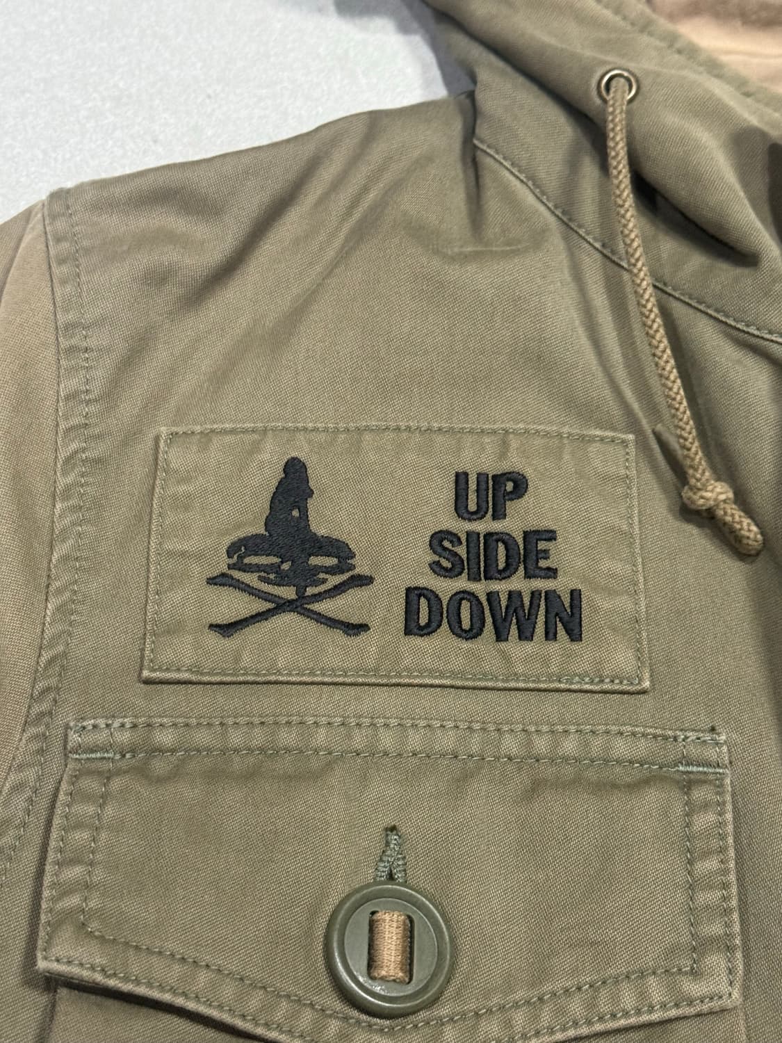 히스테릭 글래머 아카이브 M-65 복각 후드 집업 자켓 상품이미지3