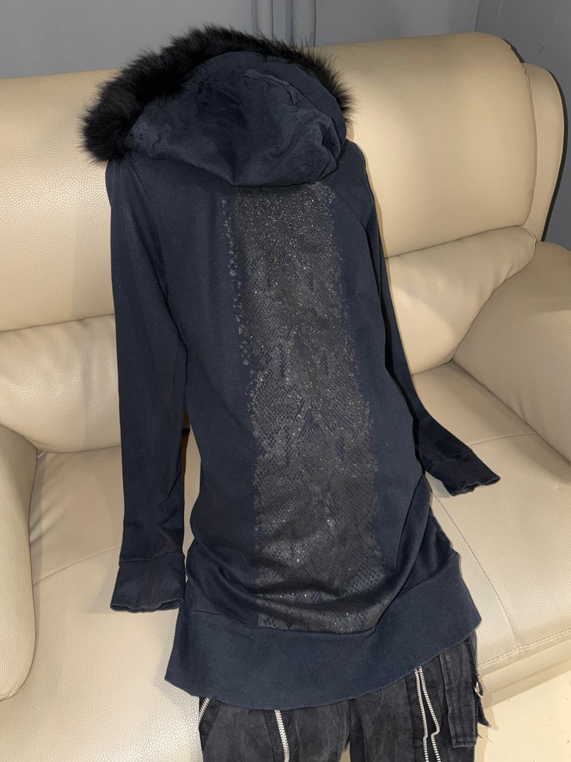 Punk achromatic codi-set 상품이미지4