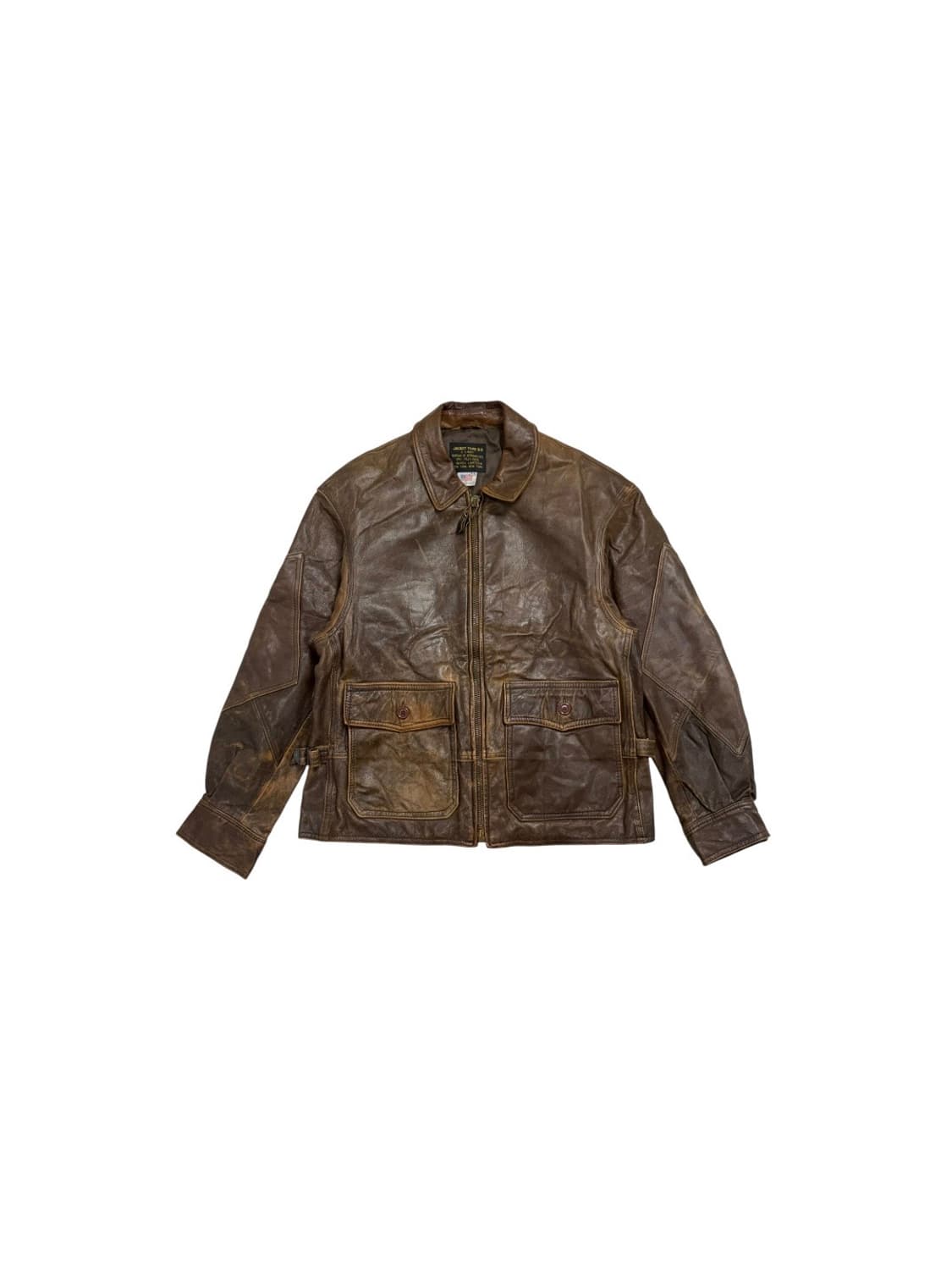 Avirex 아비렉스 빈티지 가죽 자켓 상품이미지1