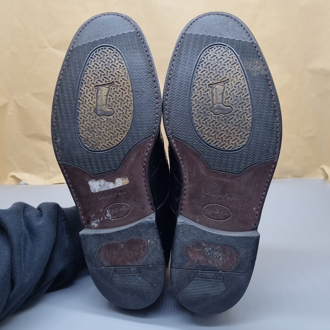 금강리갈 임페리얼 남성윙팁구두 실사이즈270 상품이미지3