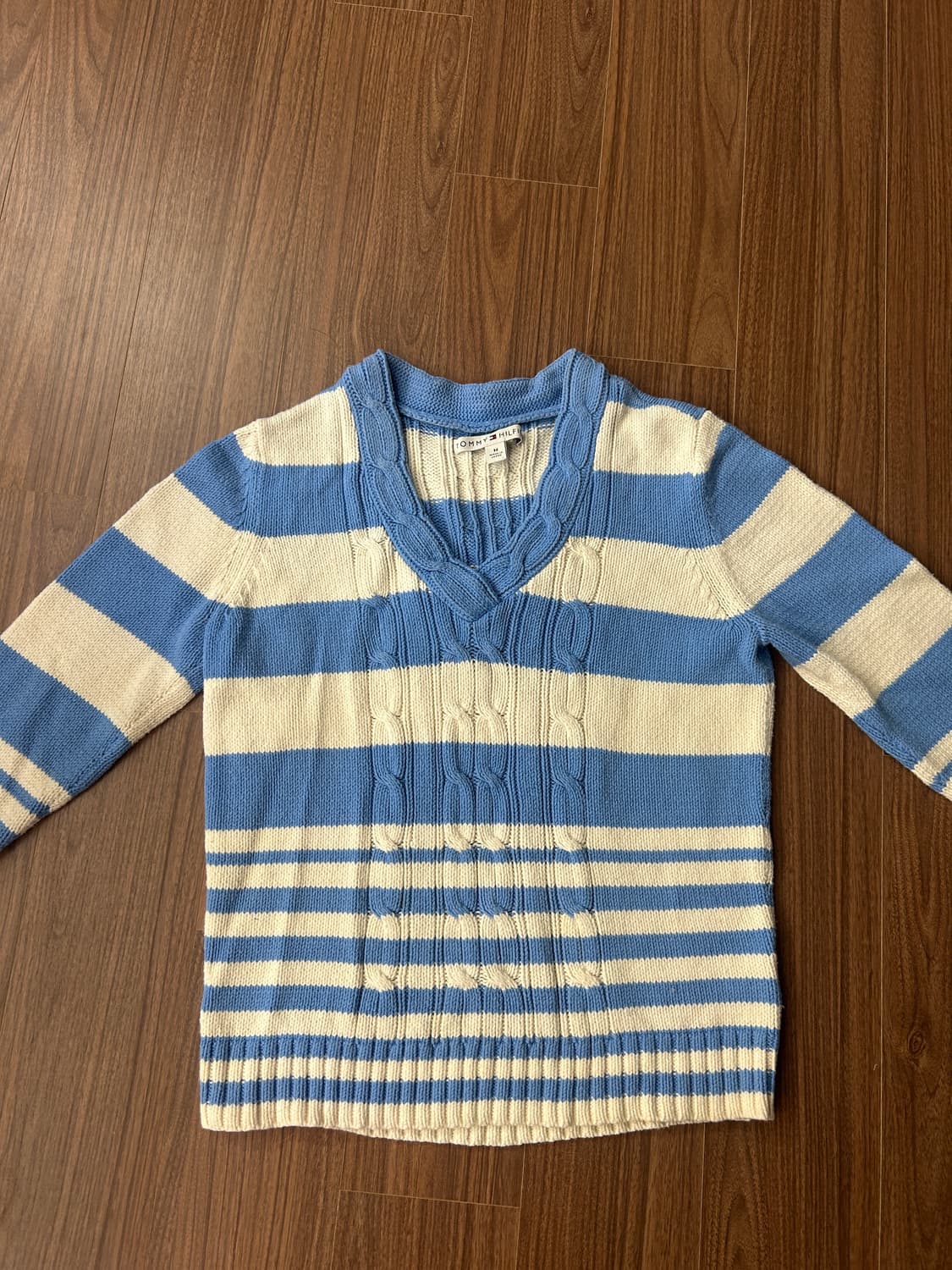 타미힐피거 단가라 니트  상품이미지2