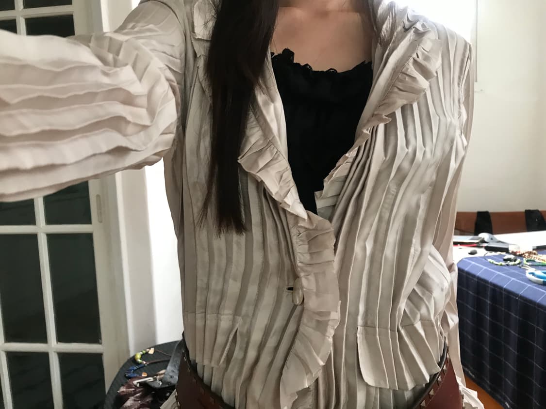 vintage pleats jacket 상품이미지5