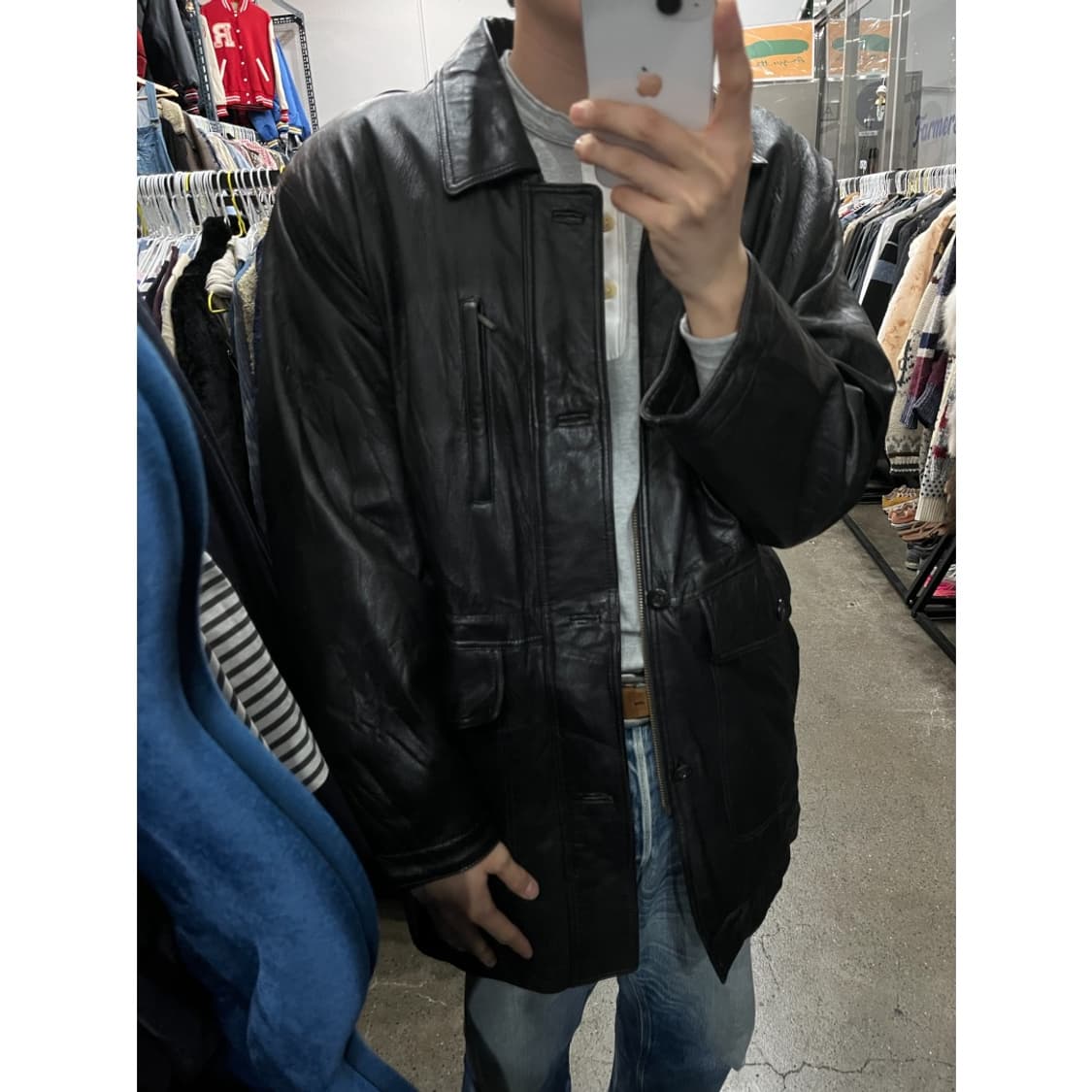 ATELIER ZERO 양가죽 사파리 카코트 상품이미지1