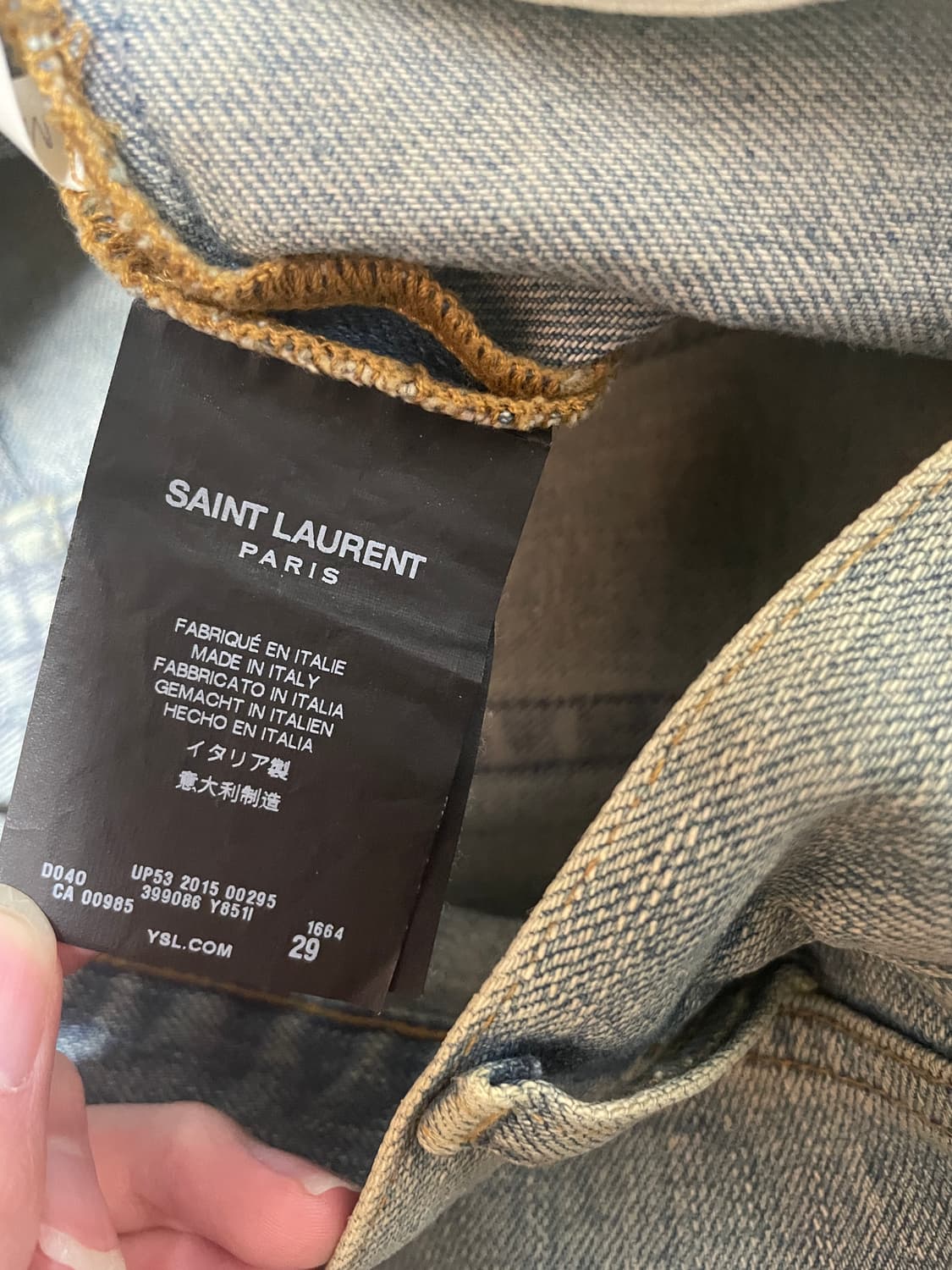 에디 슬리먼 생로랑 디스진 상품이미지5