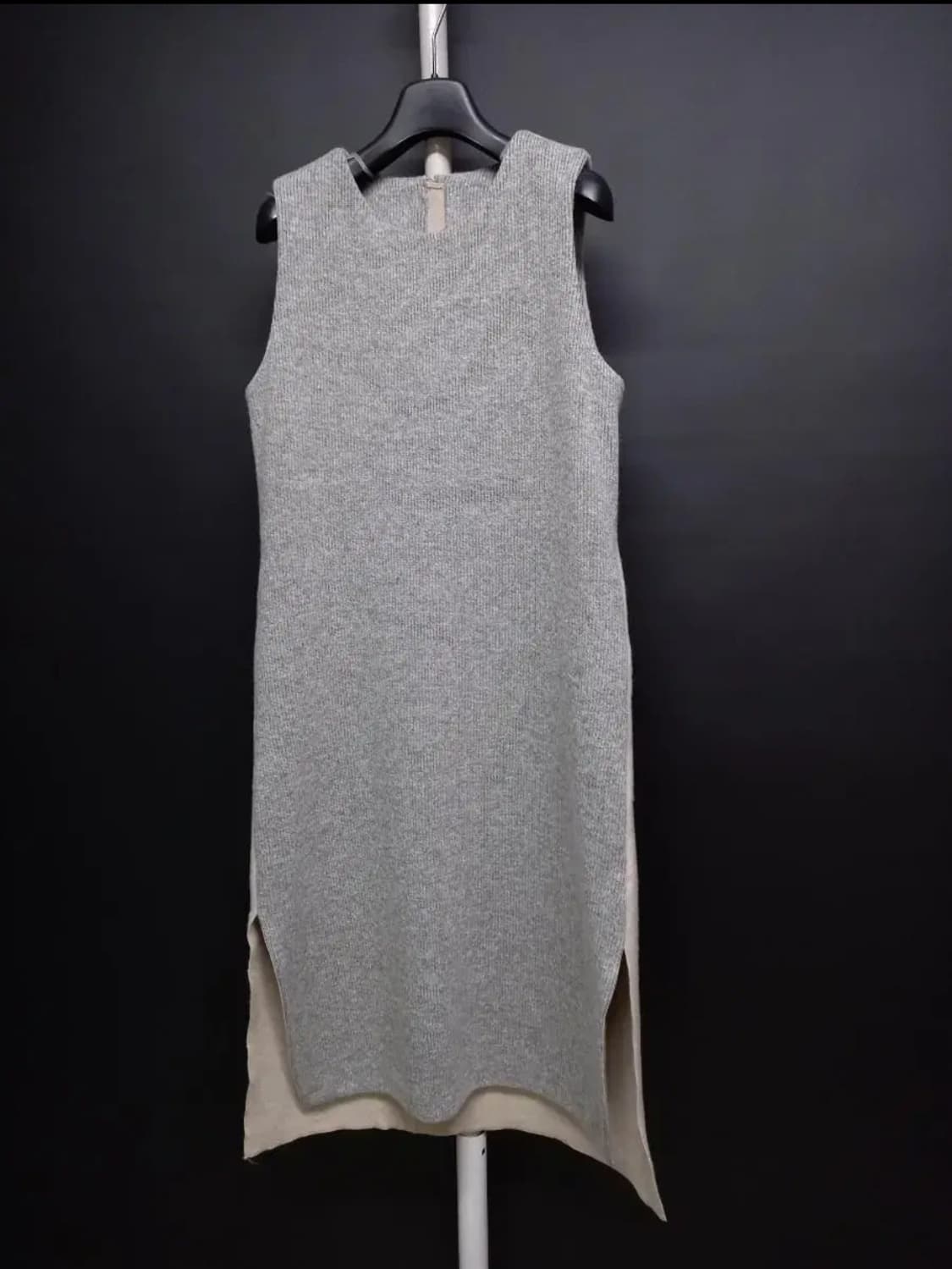 새 PENNY BLUE 페니블루 니트 롱 원피스 겸 베스트 상품이미지3