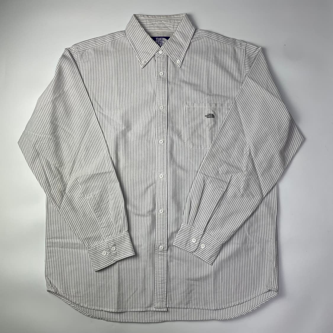 노스페이스 퍼플라벨 스트라이프 셔츠 상품이미지1