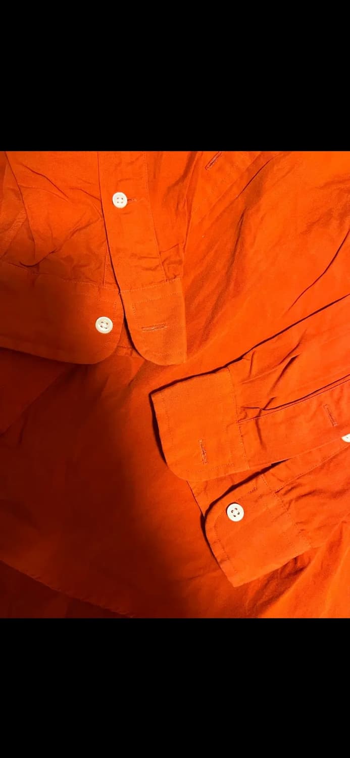 폴로 랄프로렌 오렌지 긴팔 셔츠 상품이미지2