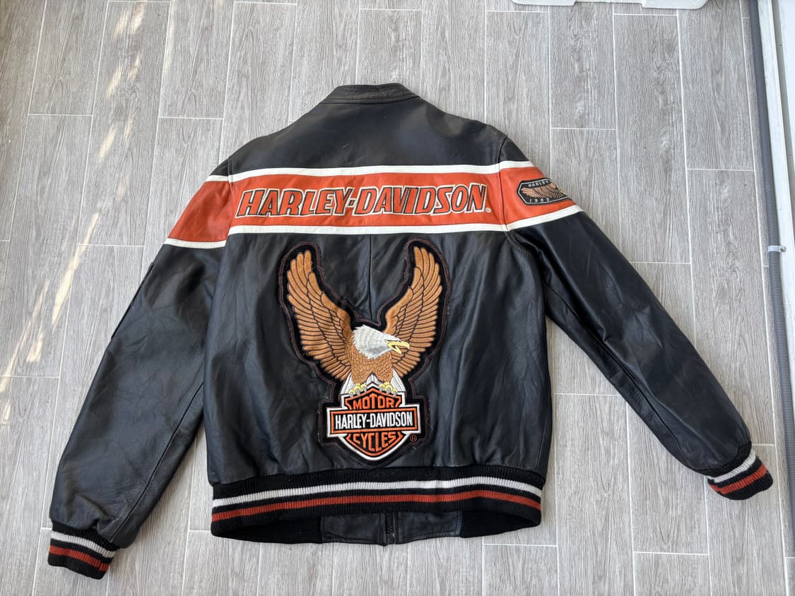 Harley-Davidson Classic Leather Biker  상품이미지2