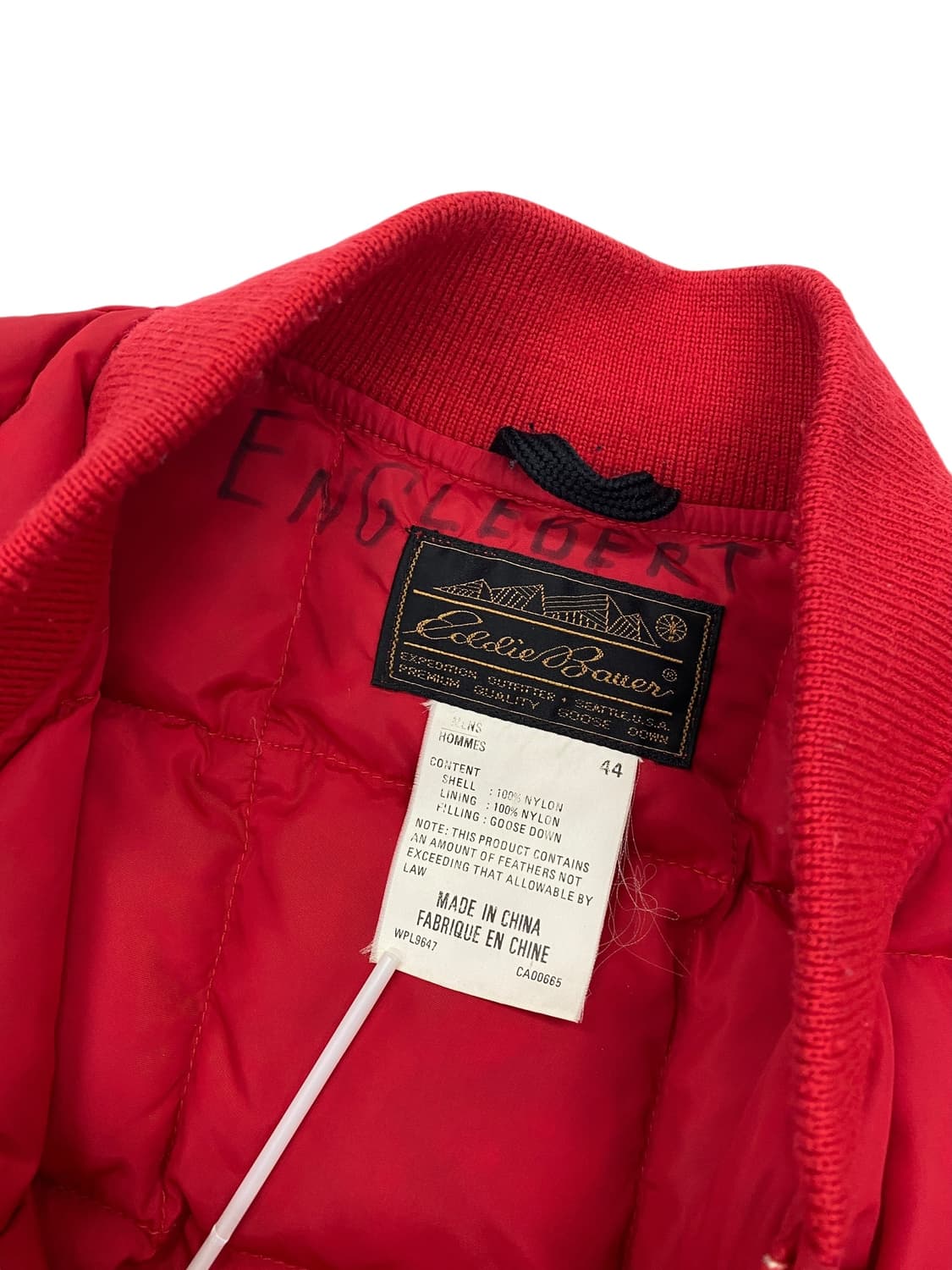 90‘s 에디바우어 케네디안 구스다운 베스트 상품이미지6