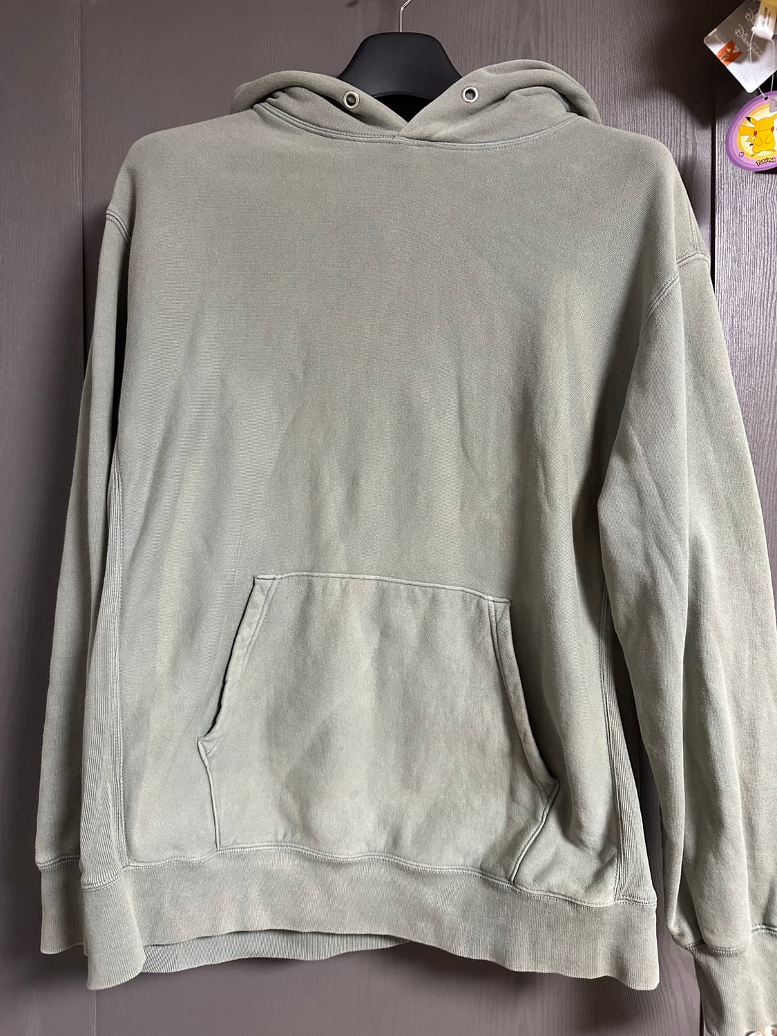 카키스 선페이디드 스탁 후디 L 상품이미지1