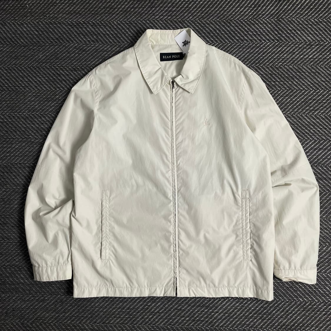 빈폴 자수로고 미니멀 폴리쉘 스윙톱 자켓y 3327 상품이미지2