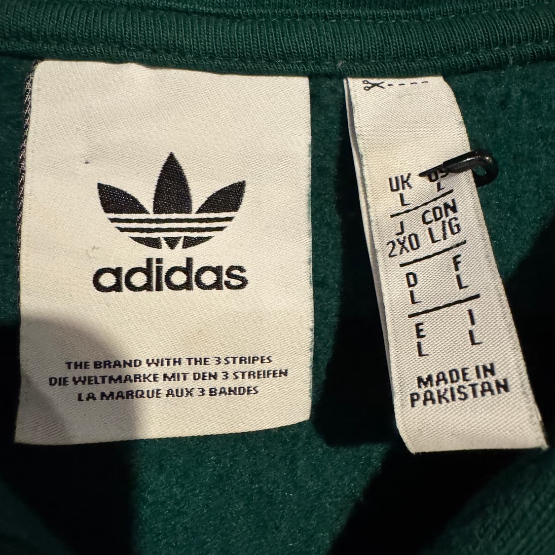 adidas 아디다스 삼선 기모 집업 후드티 상품이미지10