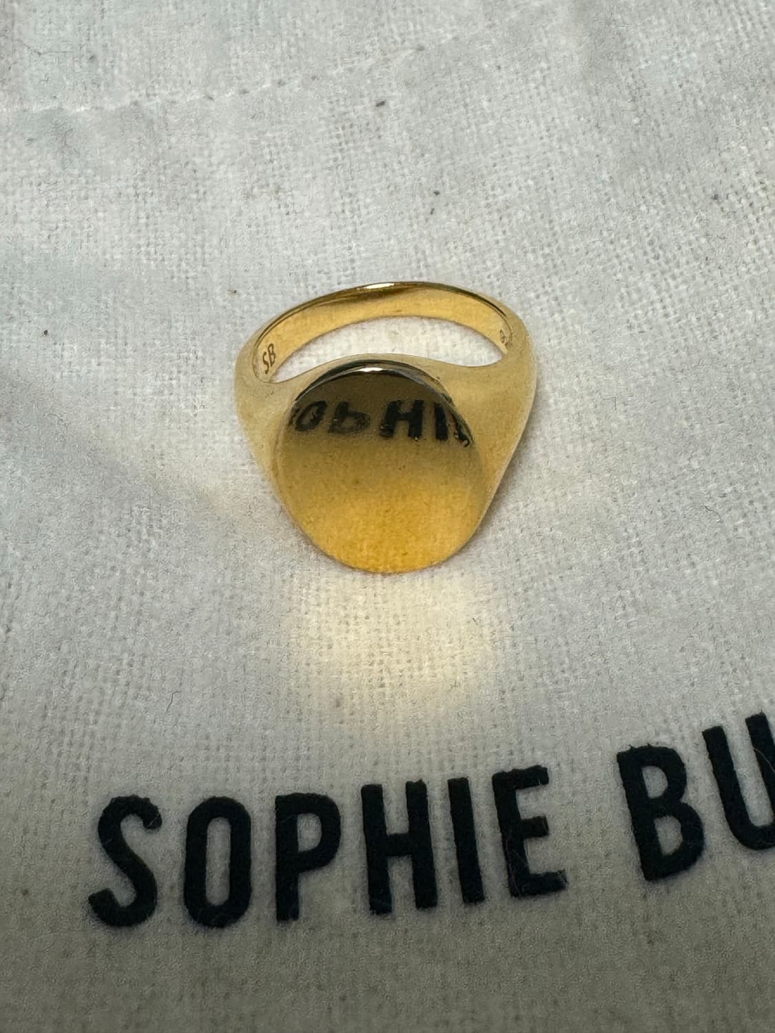 Sophie buhai gold large signet ring 상품이미지6