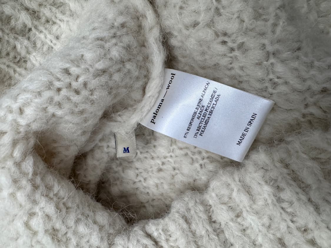 팔로마울 니트 M 상품이미지4