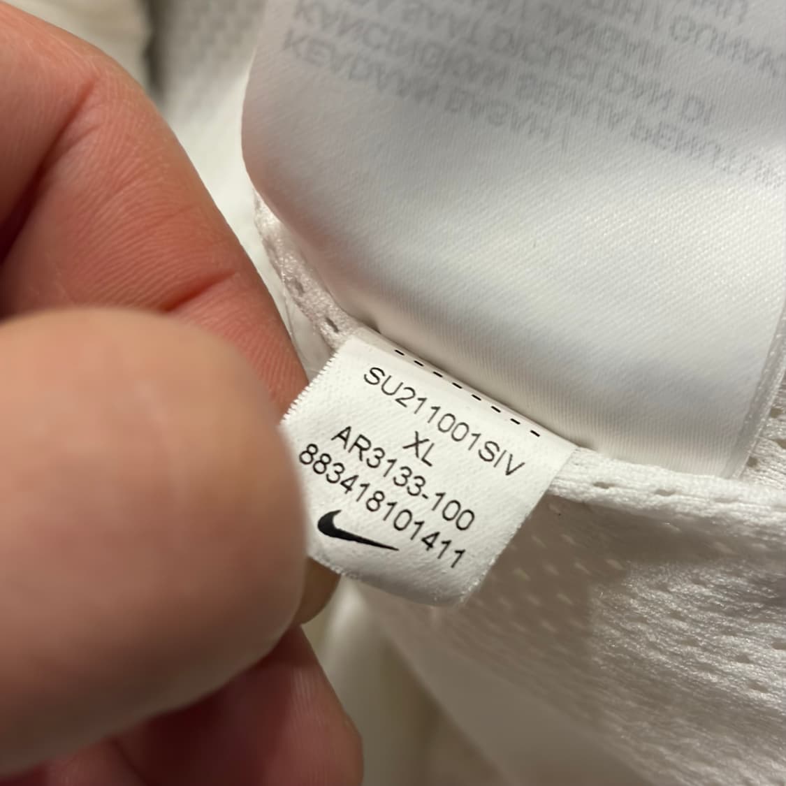 [XL] 나이키 빅스우시 바람막이 화이트/블랙 C462 상품이미지9