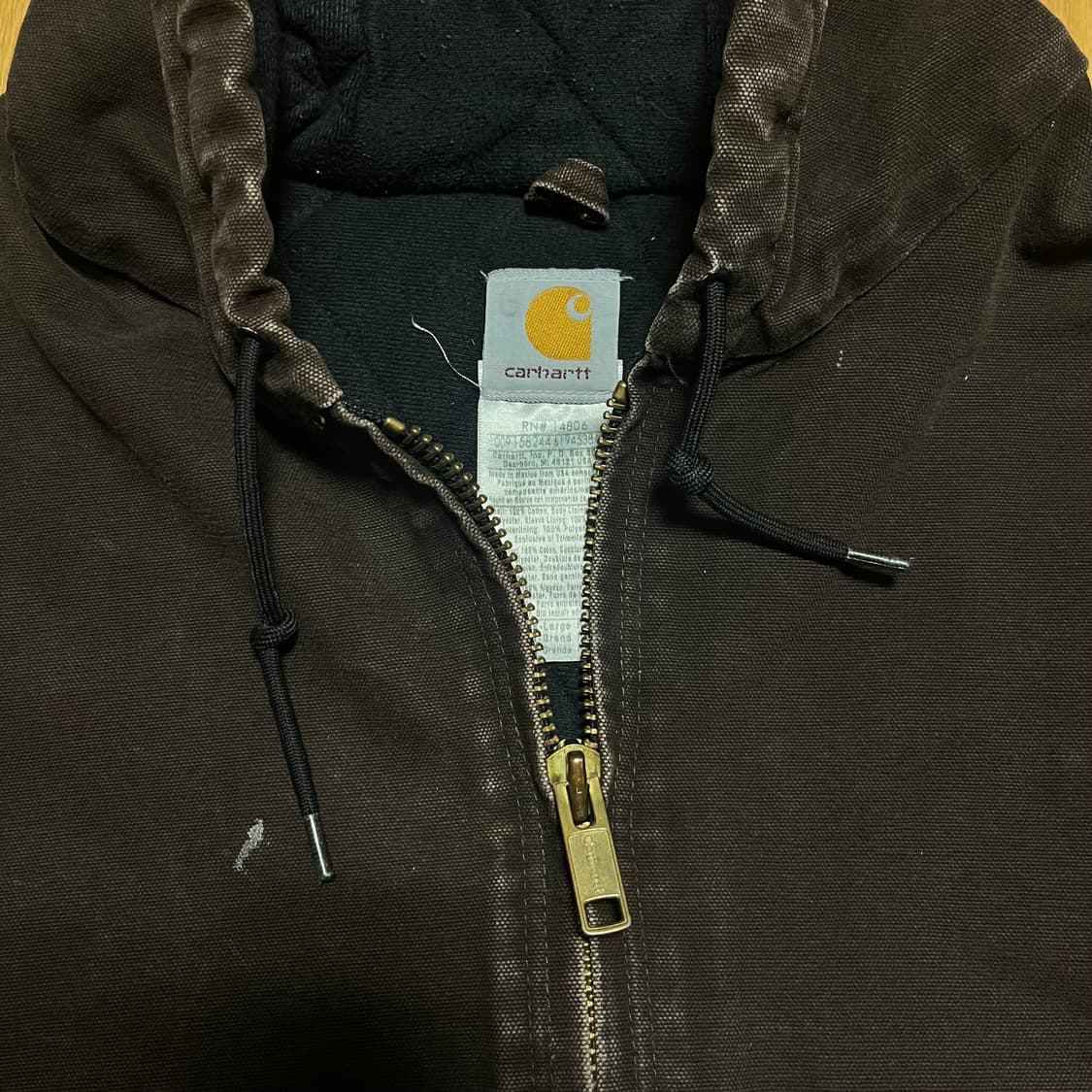 [XL] 칼하트 US J130 액티브 자켓 DKB 상품이미지5