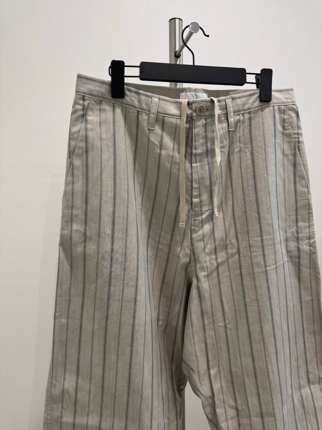 요지야마모토 24ss 스트라이프 와이드 팬츠 상품이미지3