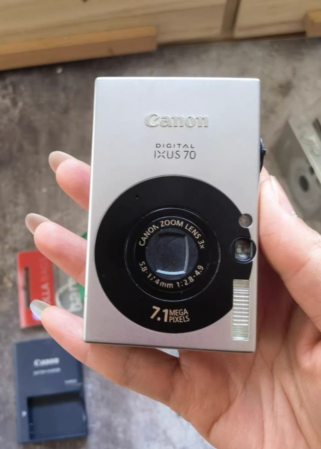 A급)캐논 익서스 70 CANON IXUS 70 빈티지 디지털카메라 디카 상품이미지8