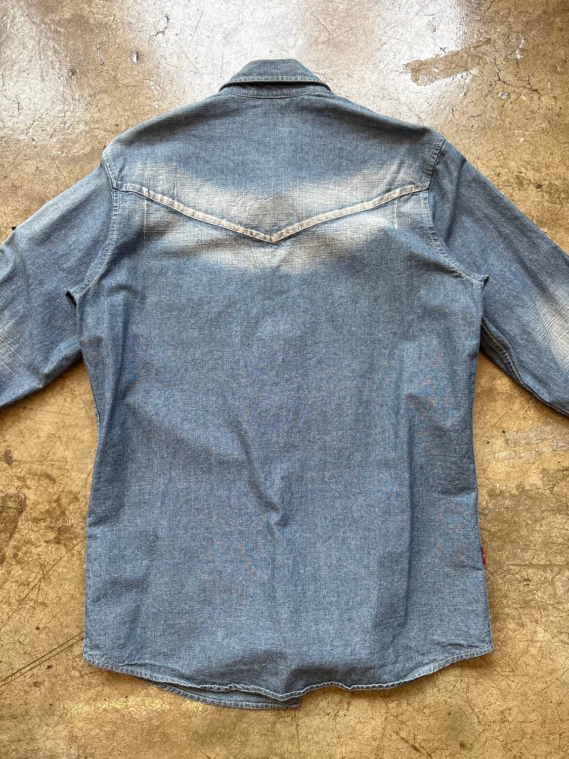리바이스 자수 패치 데님 셔츠 상품이미지7