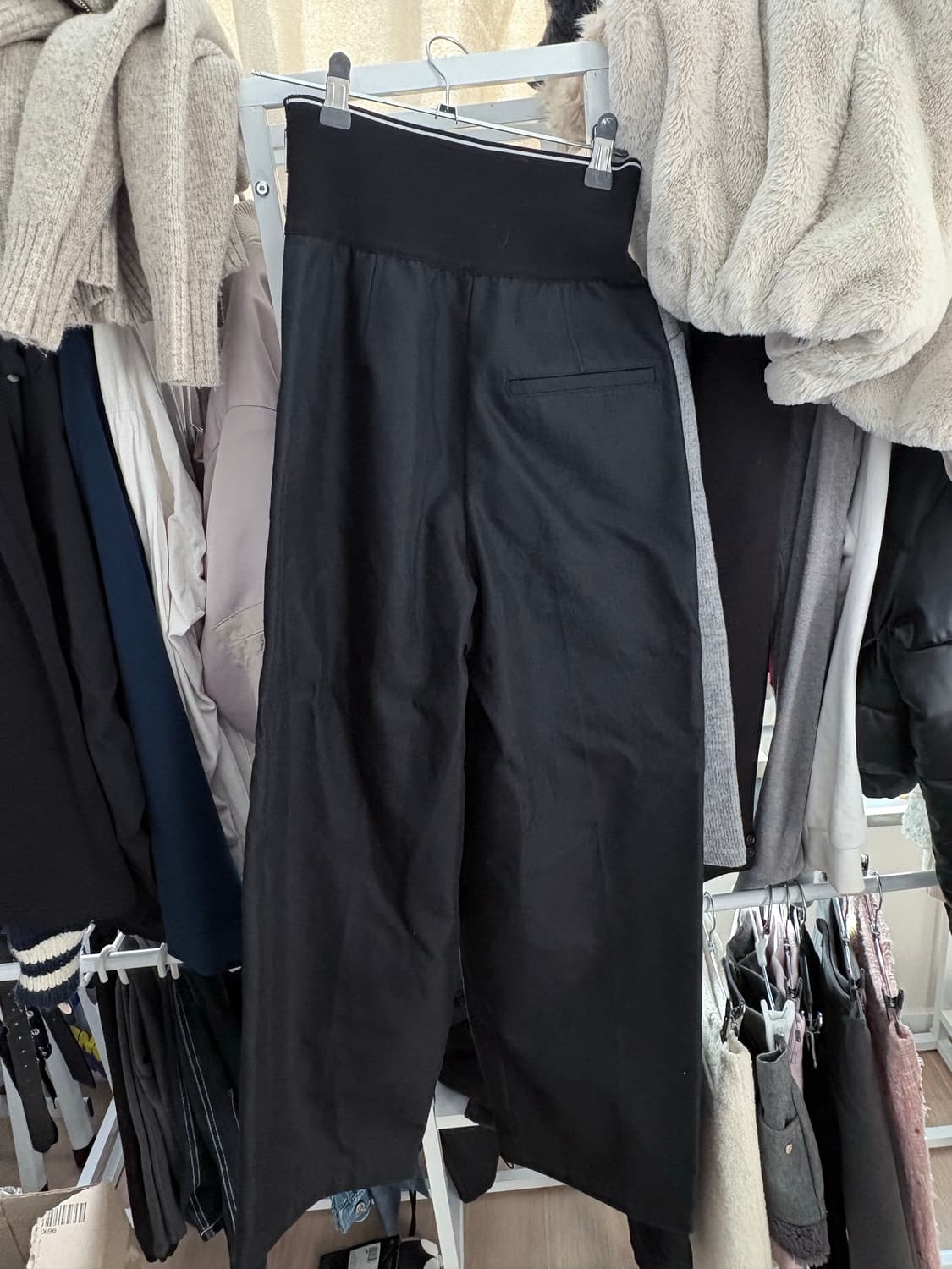 알렉산더왕 로고 캐롯 와이드팬츠 상품이미지6