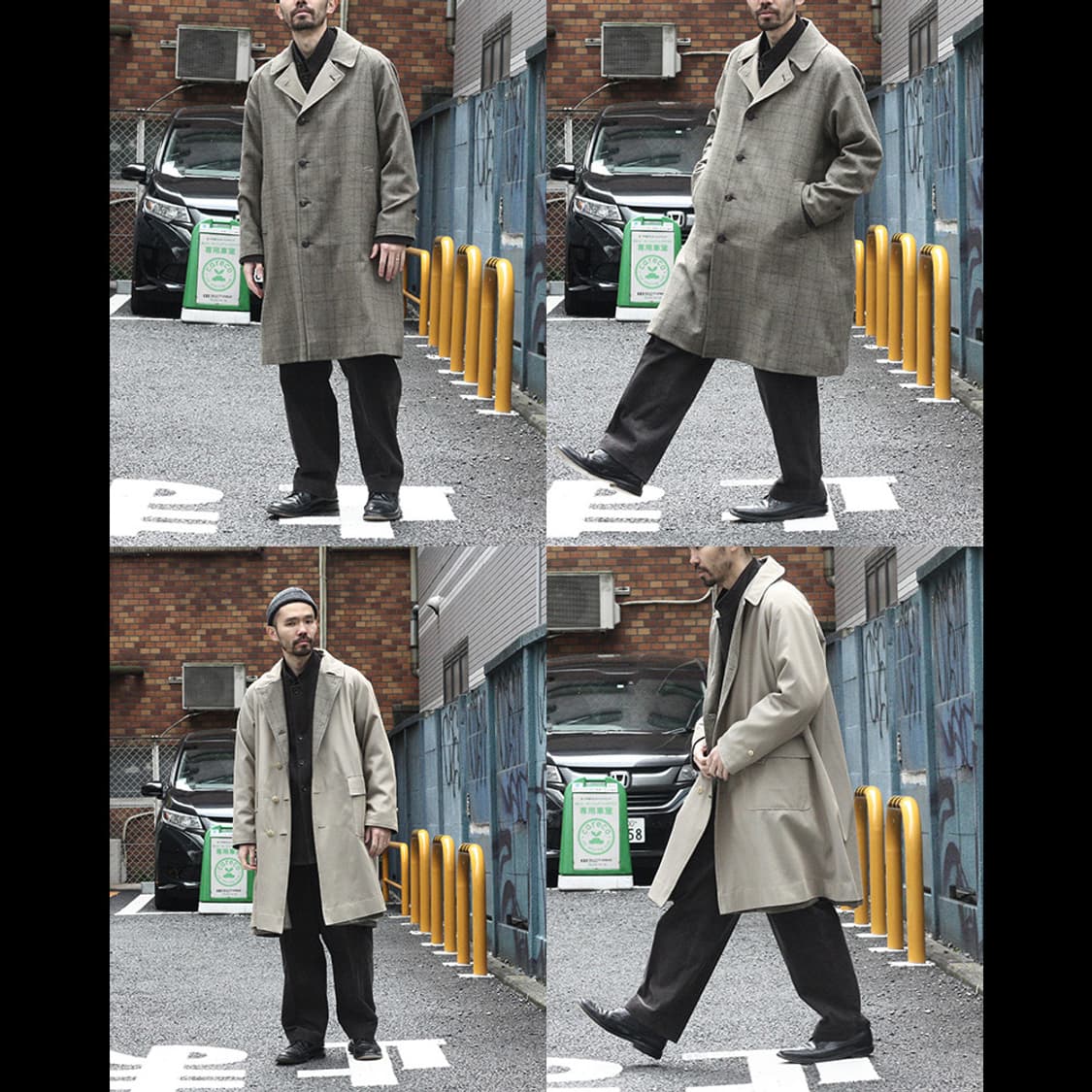 캡틴선샤인 리버시블 체스터필드 코트 36(100)사이즈 상품이미지3