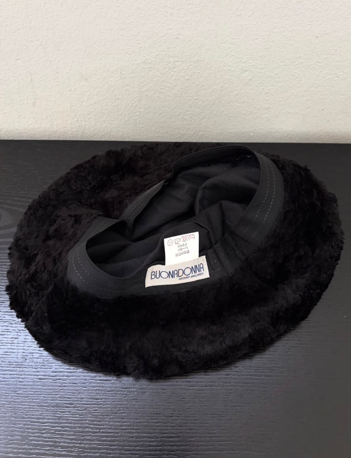 BUONADONNA 블랙 버킷햇 상품이미지7