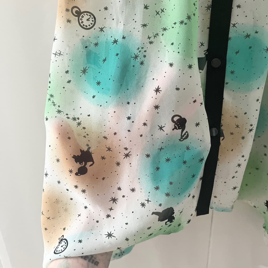 antique pattern color dot sleeveless 상품이미지3