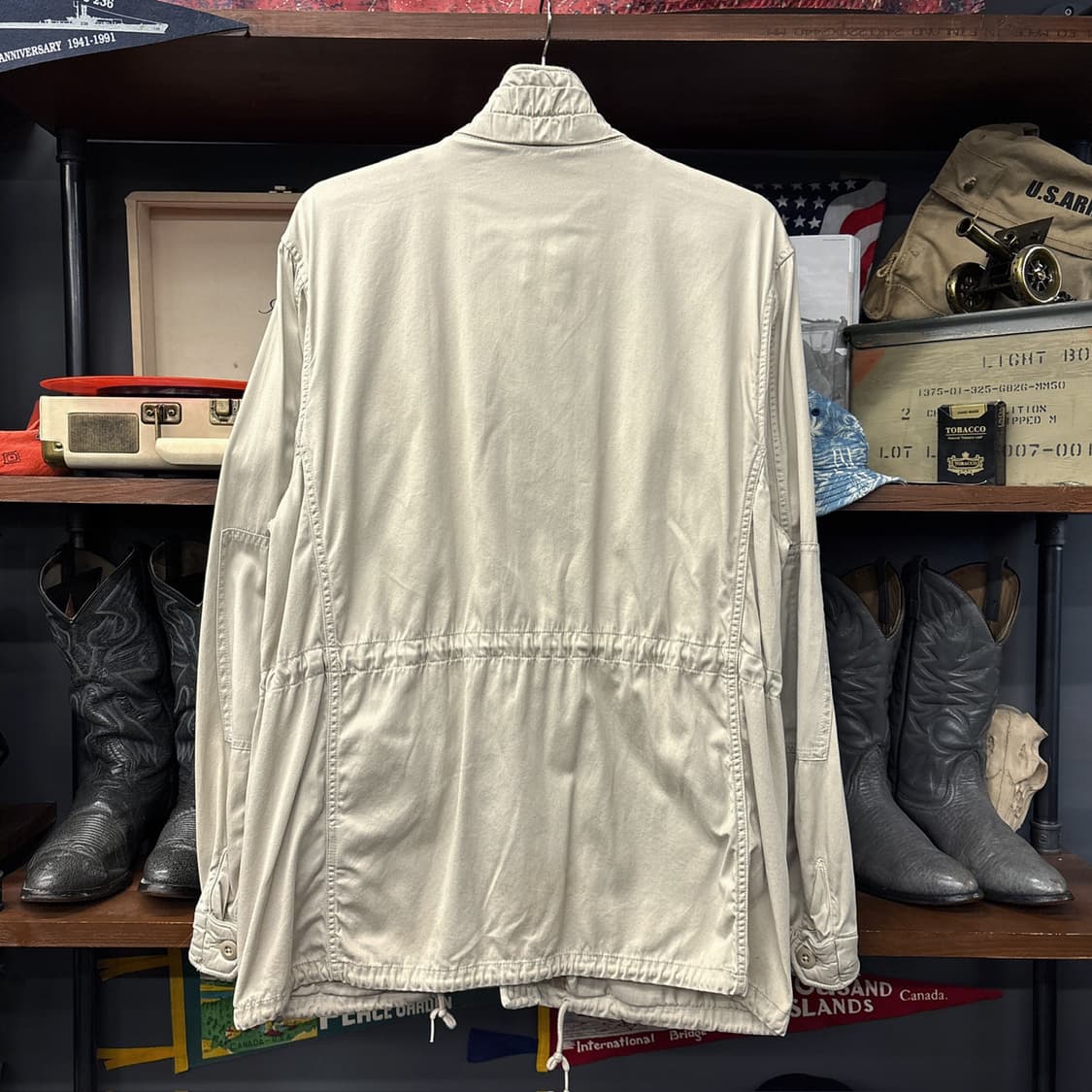 00s 폴로진스 아메리칸 플래그 패치 M-65 필드자켓 N1141 상품이미지2