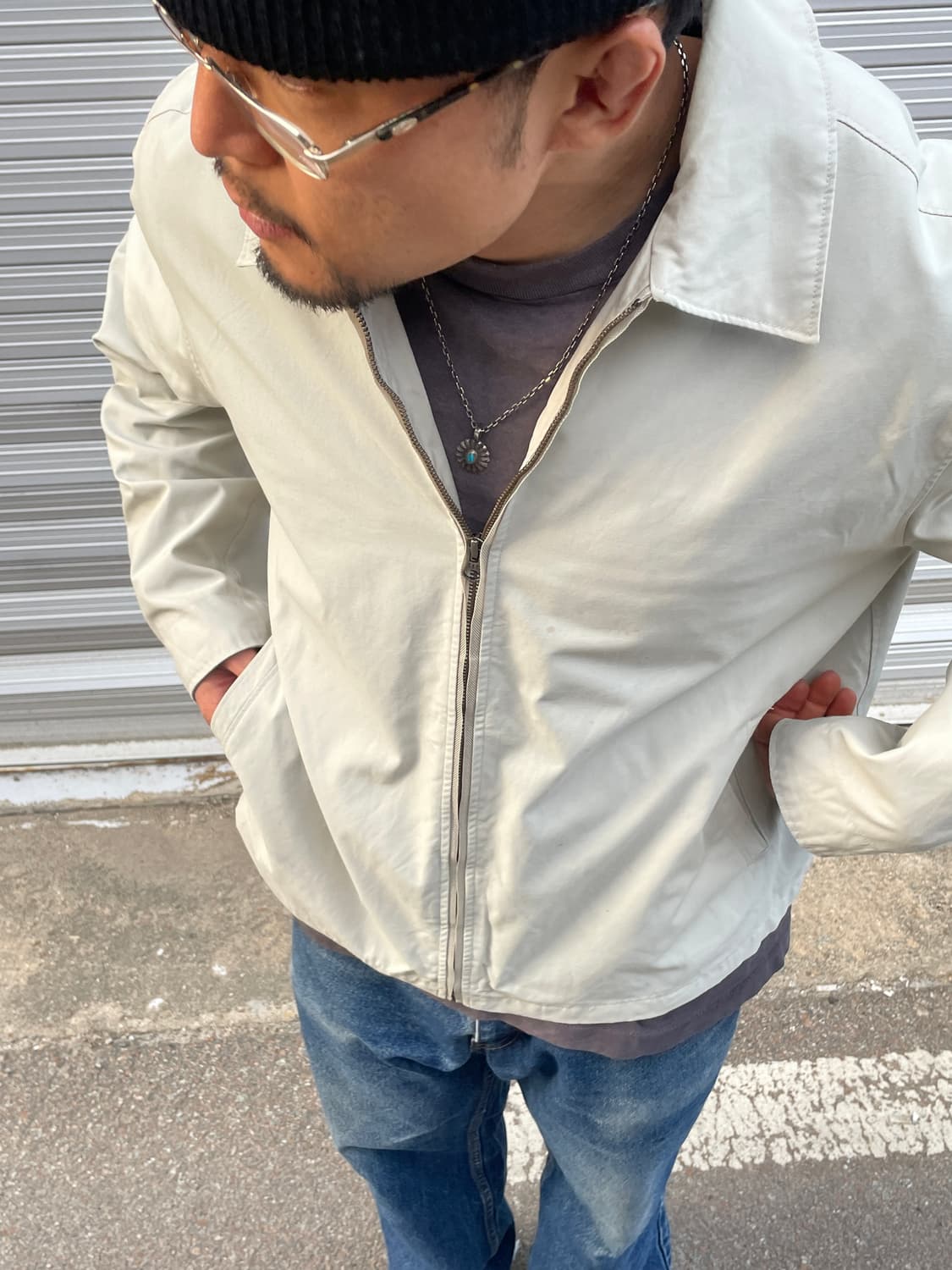 00s Old GAP Beige Swing Top 상품이미지4