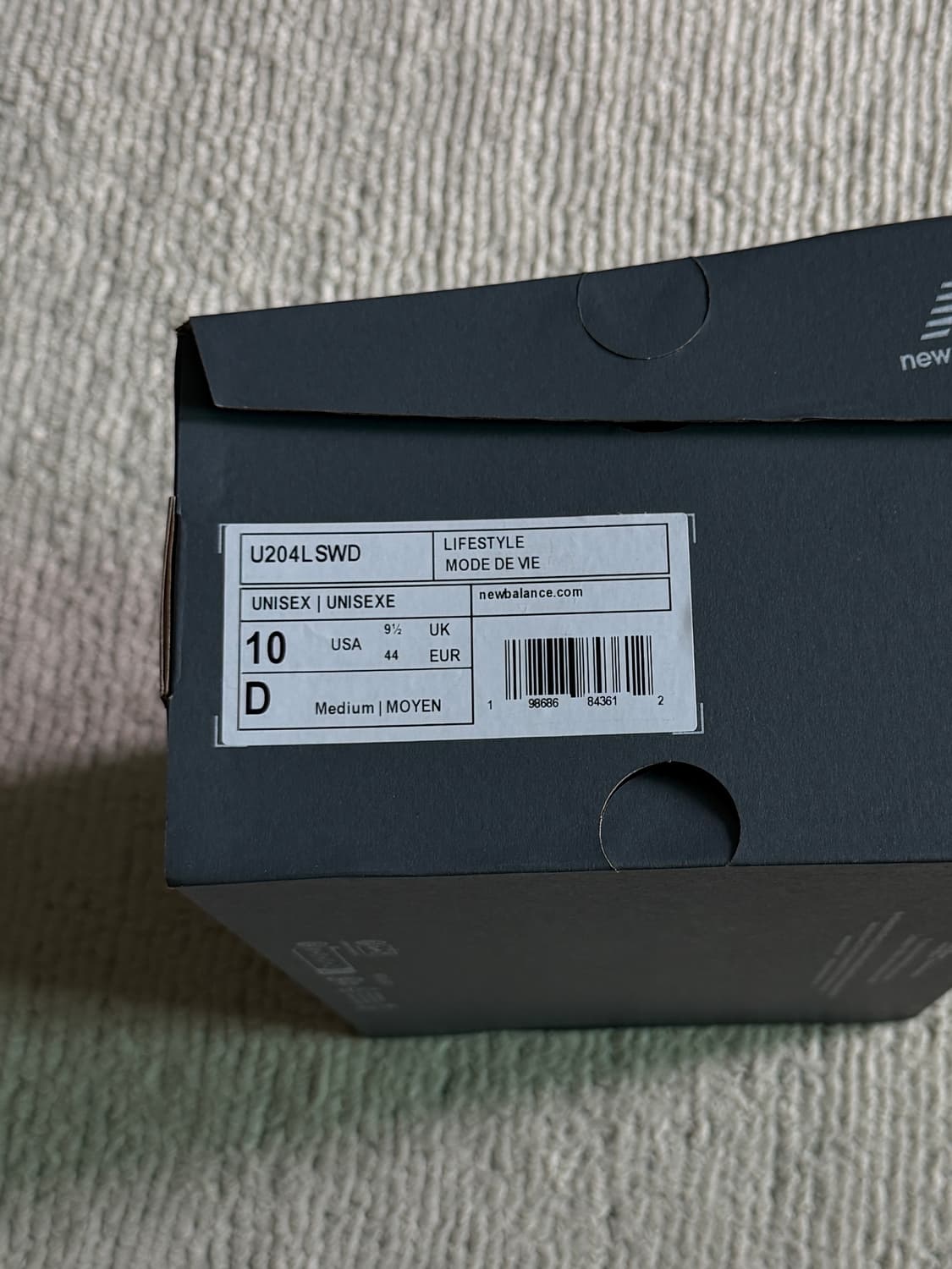 (새상품급) 뉴발란스 240L U204LSWD 상품이미지6