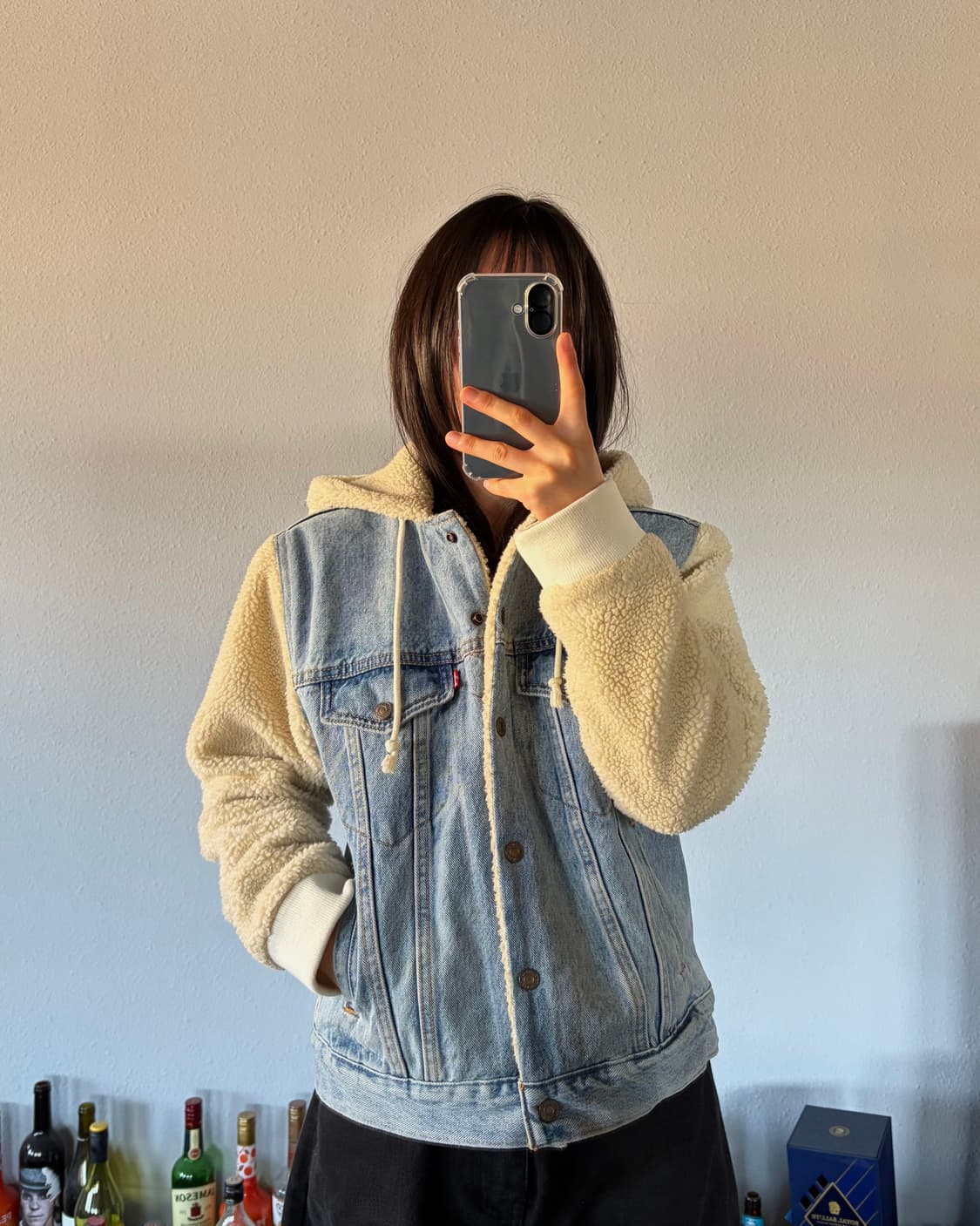 [S]리바이스 프리미엄 Big E 쉐르파 플리스 데님 자켓 상품이미지2