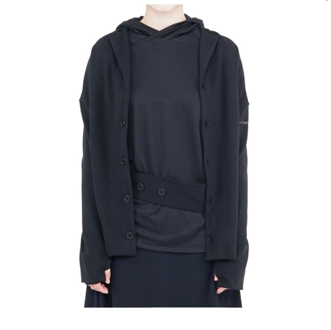 지초이 컴포트 25-003 Easy Jacket - Black 1사이즈 상품이미지1