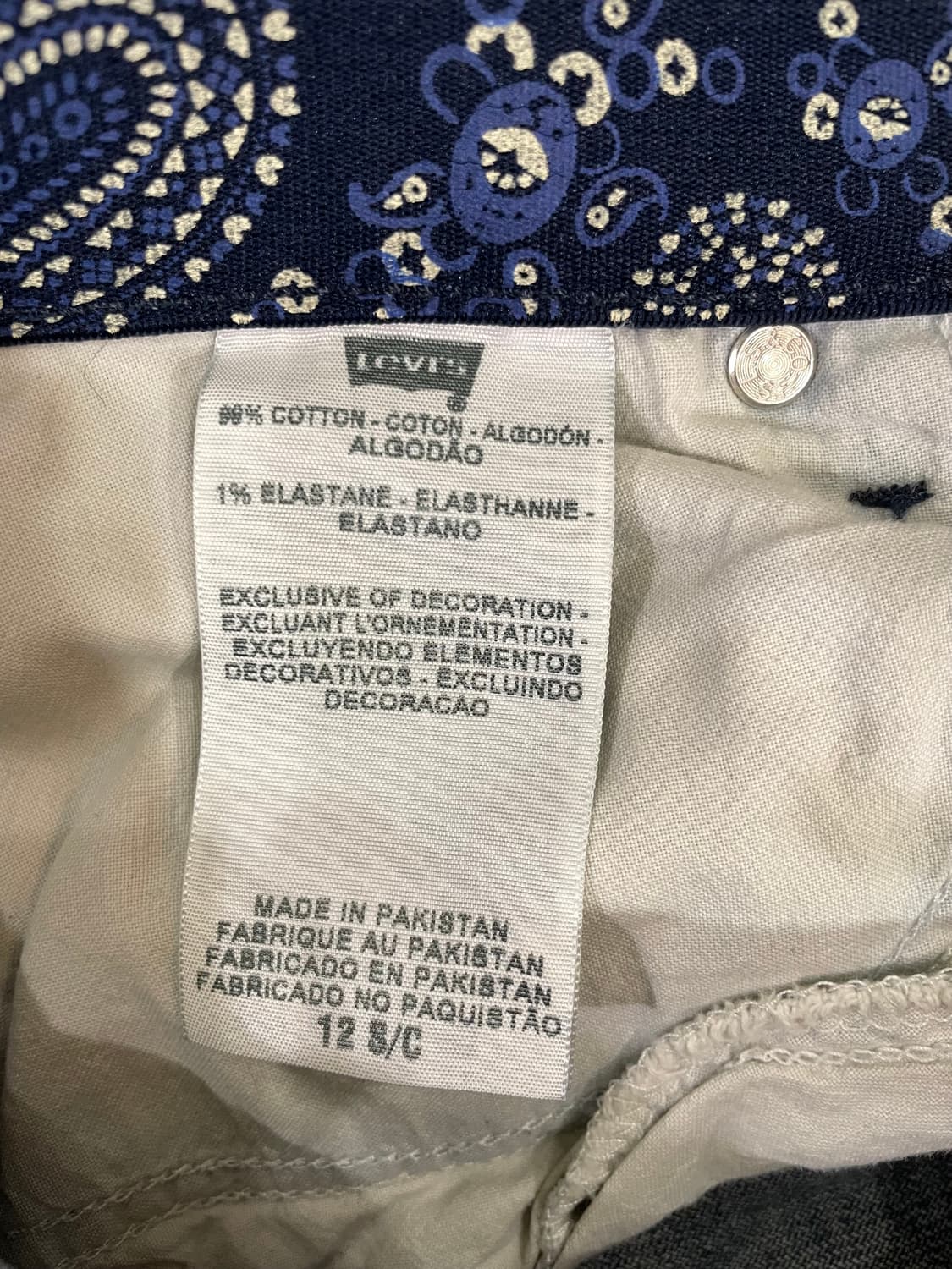  (33) Levi's 525 리바이스 straight   상품이미지9