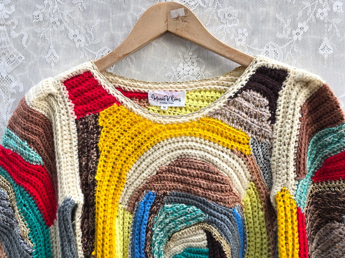 80-90s 빈티지 니트웨어 (made in hong kong) 상품이미지2