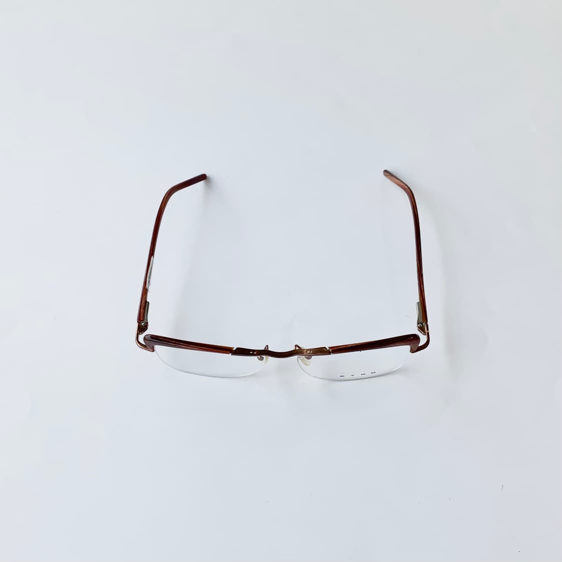 869 에트로 ETRO 데드스탁 하금테 슬림 직사각 브라운 남녀공용 상품이미지2