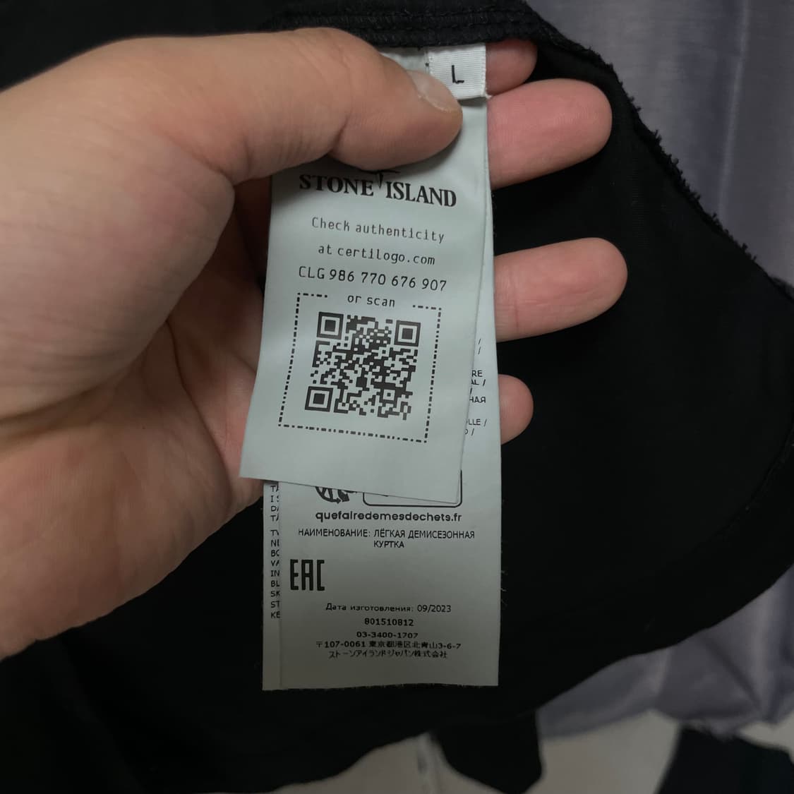 스톤아일랜드 코튼 오버셔츠 l 새상품급 상품이미지5