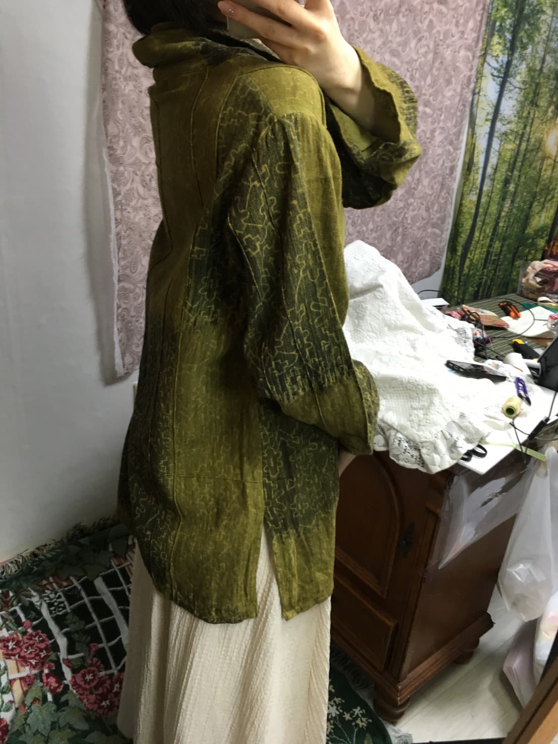 보헤미안 튜닉 상의 상품이미지3