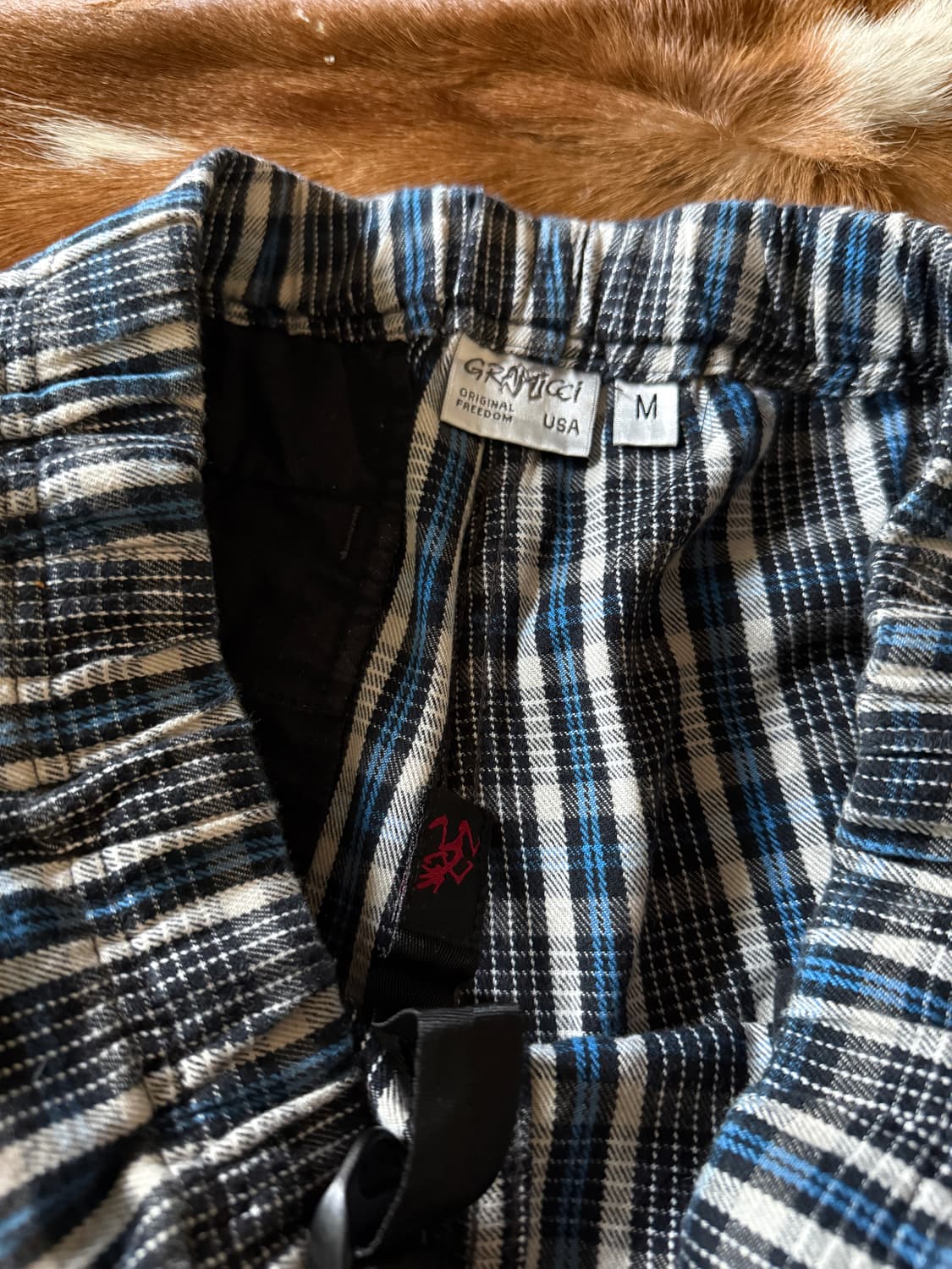 Gramicci Blue Check pattern Half pants 상품이미지7